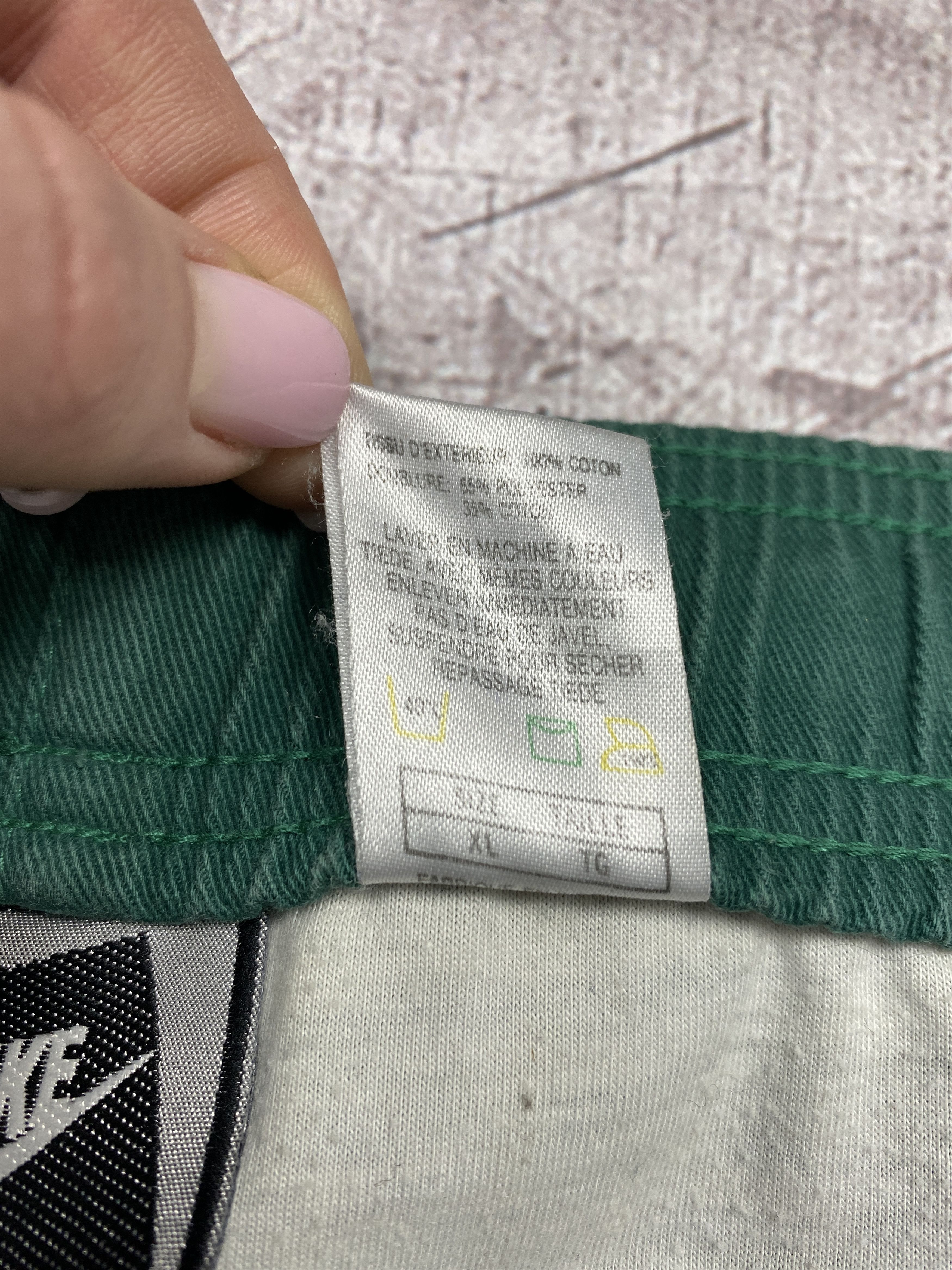 Nike × Vintage Nike 90s Vintage Mens Cotton Shorts Size US 36 / EU 52 - 7 Thumbnail