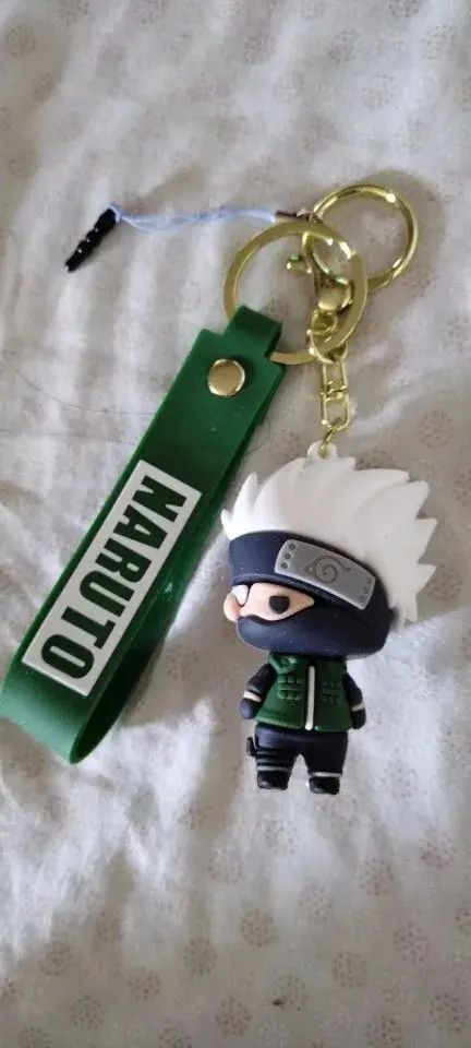 Other 3D KAKASHI Silicone Soft Rubber Keychain Size ONE SIZE - 3 Thumbnail