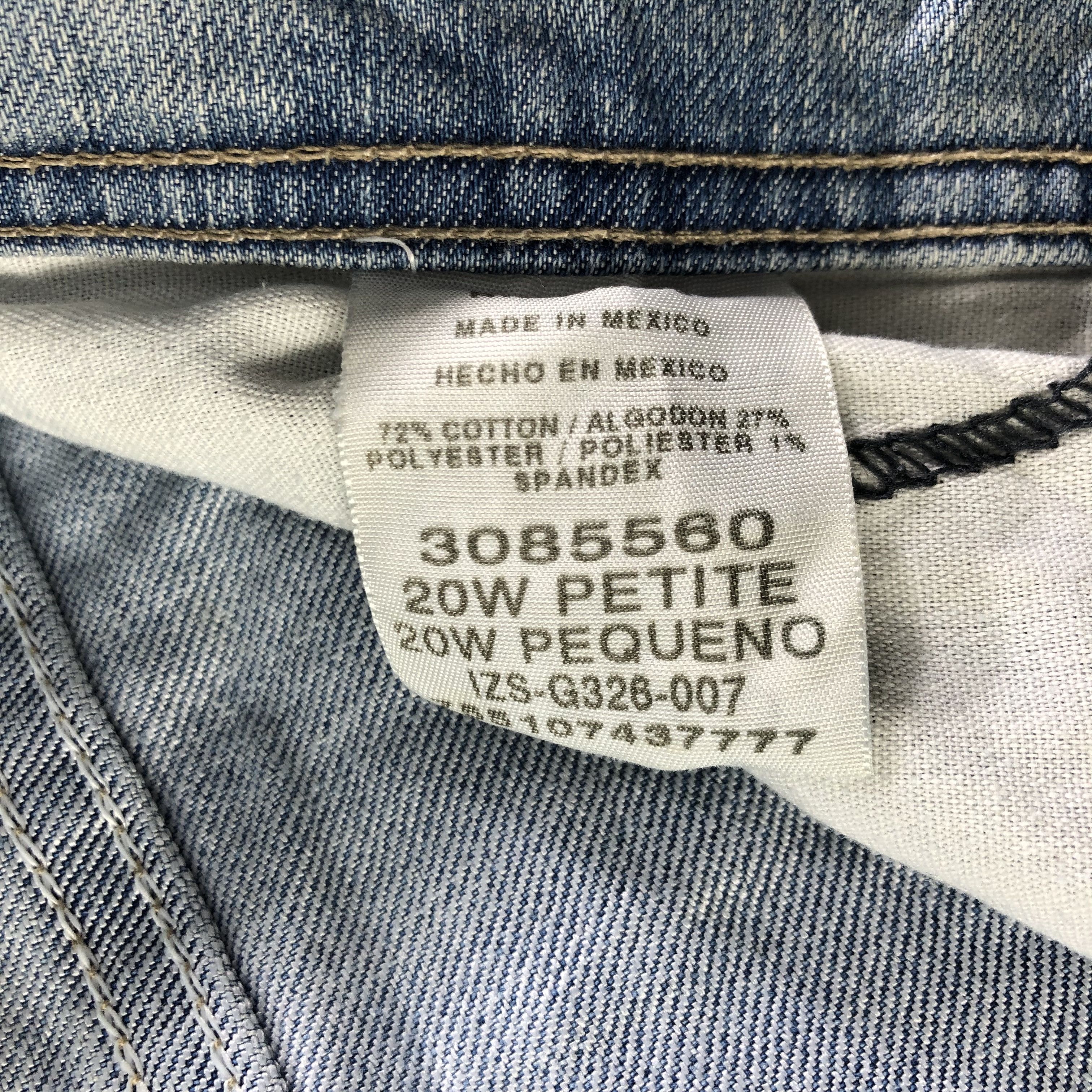 Levi's Vintage Blue Wash Lee Jeans-J3324 Size US 40 / EU 56 - 11 Thumbnail
