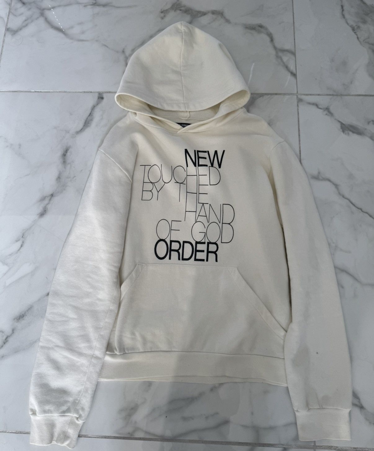 Raf Simons Raf Simmons ss03 New order touched by the hand of god hoodie Size US M / EU 48-50 / 2 - 1 Thumbnail