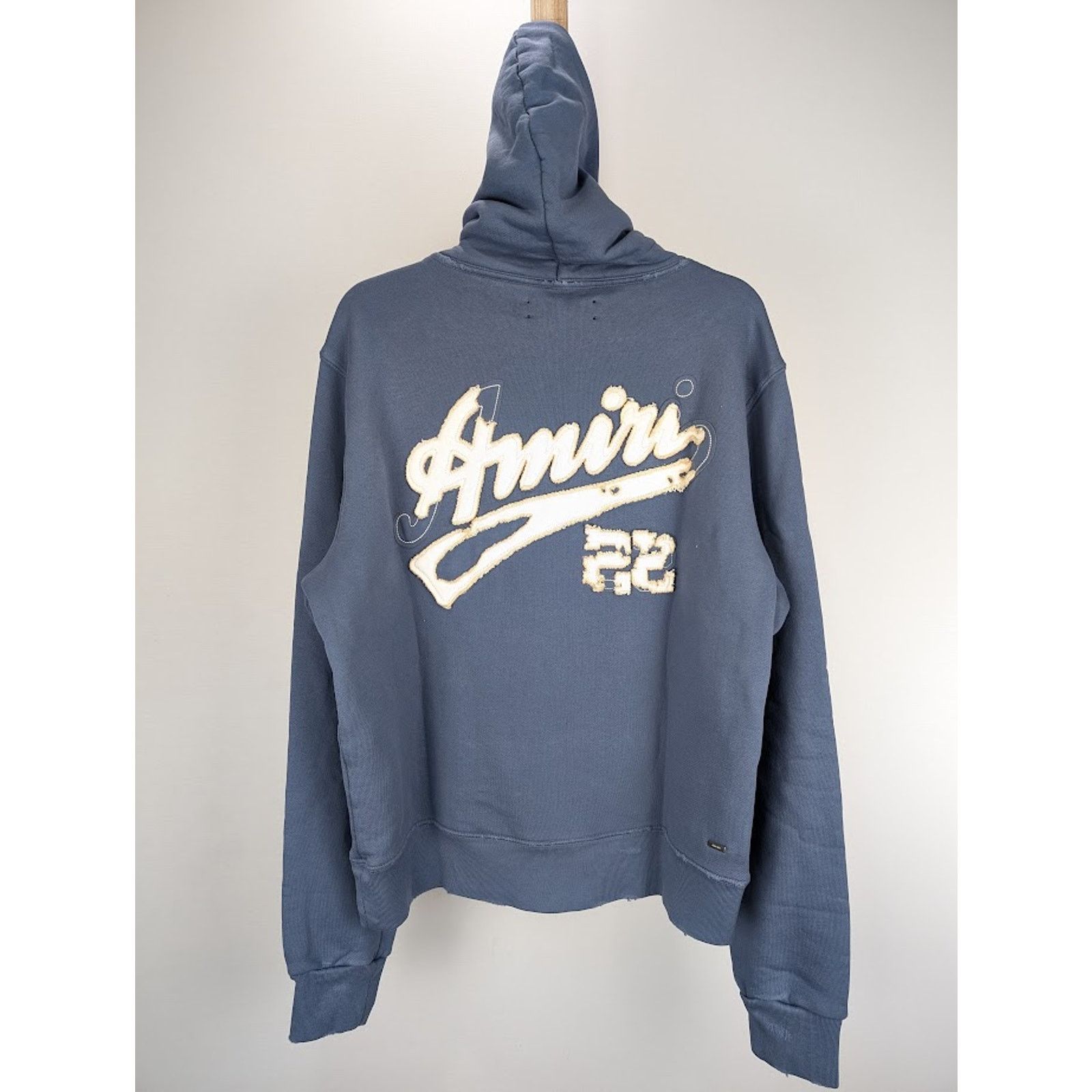 Amiri o1rshd1 Q:3 / Amiri 22 Hoodie in Bluefin Size US XL / EU 56 / 4 - 16 Thumbnail