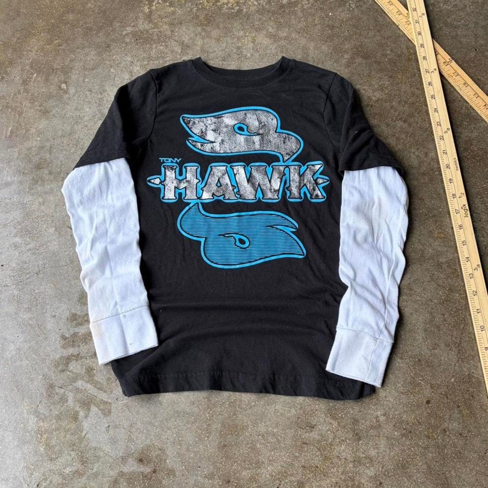 Tony Hawk 2000s tony hawk layered thermal Size US XS / EU 42 / 0 - 1 Thumbnail