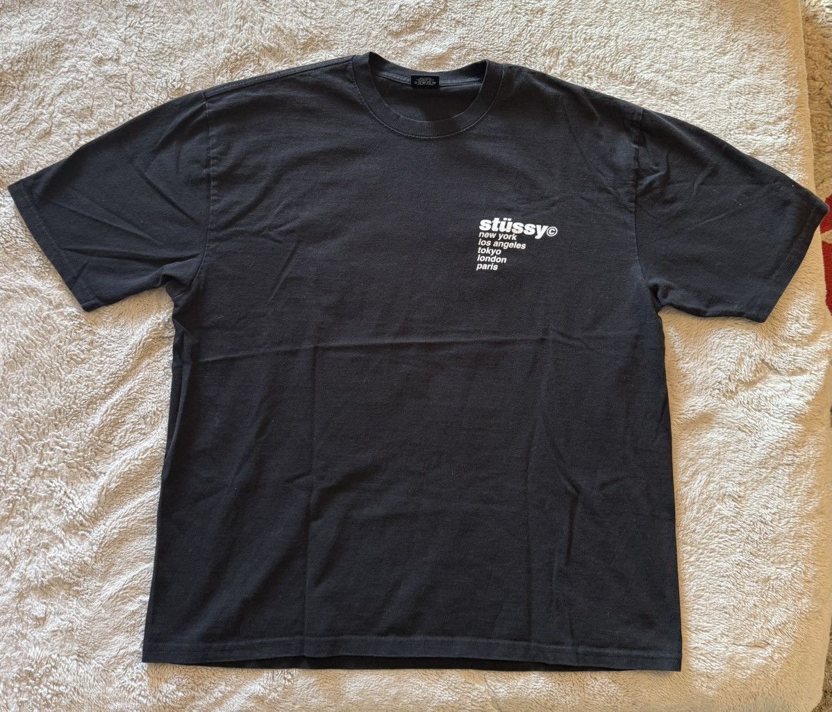 Stussy Strawberry Tee Black