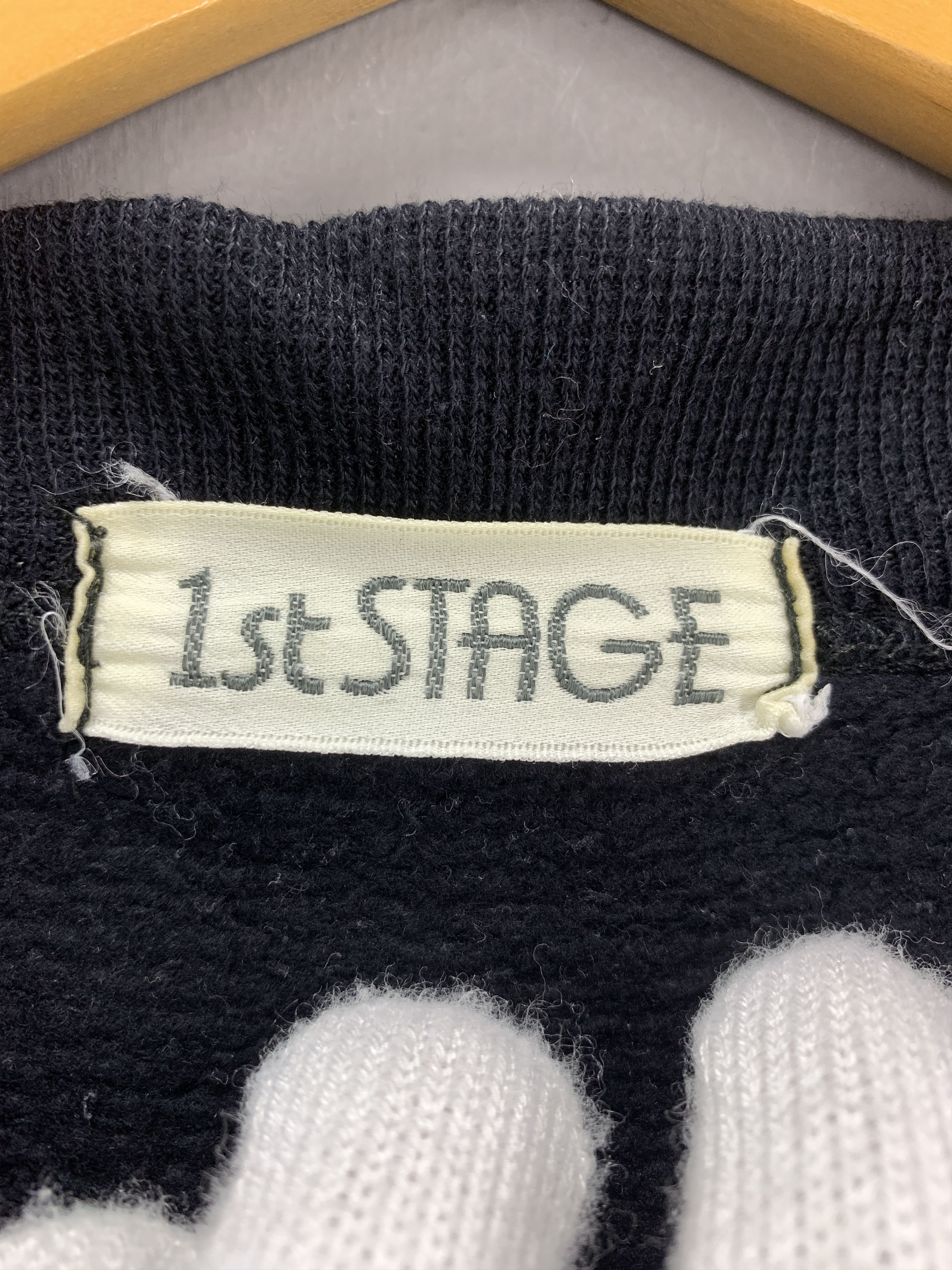 Japanese Brand BULL by 1ST STAGE Crew Neck Sweatshirt #2258/23 Size US M / EU 48-50 / 2 - 4 Thumbnail
