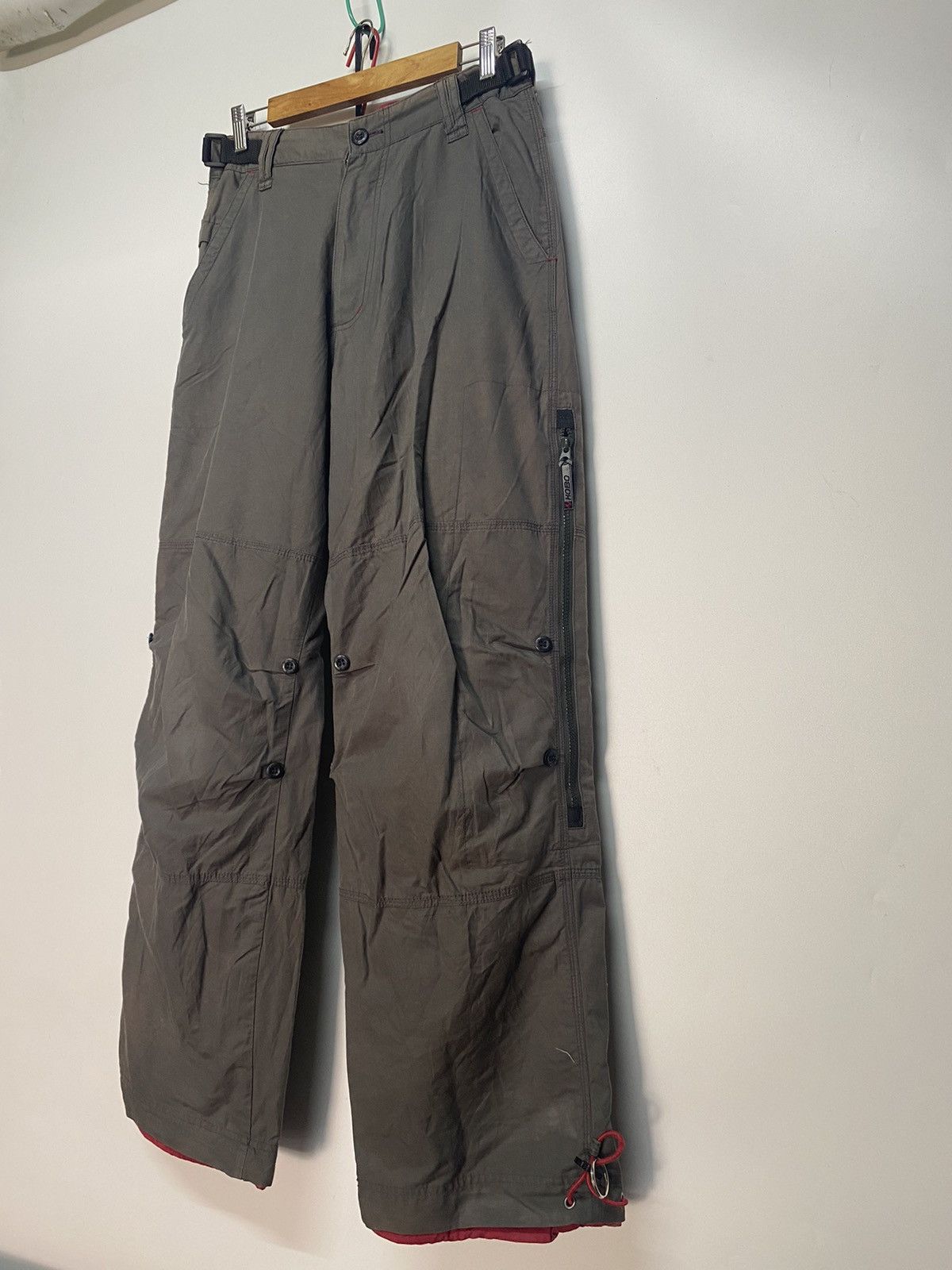 Hobo × Japanese Brand Hobo Denim Outdoor Pant Zipper Multi Pocket Size US 27 - 3 Thumbnail