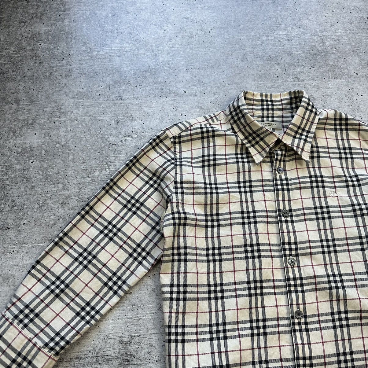Burberry Burberry London Nova Check Button 3/4 Sleeve Shirt Size S / US 4 / IT 40 - 2 Thumbnail