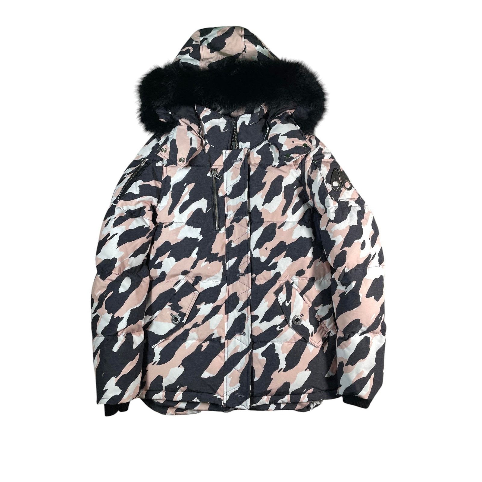 Moose Knuckles Moose Knuckles Female Rose Smoke 3Q Camo Jacket Size M / US 6-8 / IT 42-44 - 1 Thumbnail