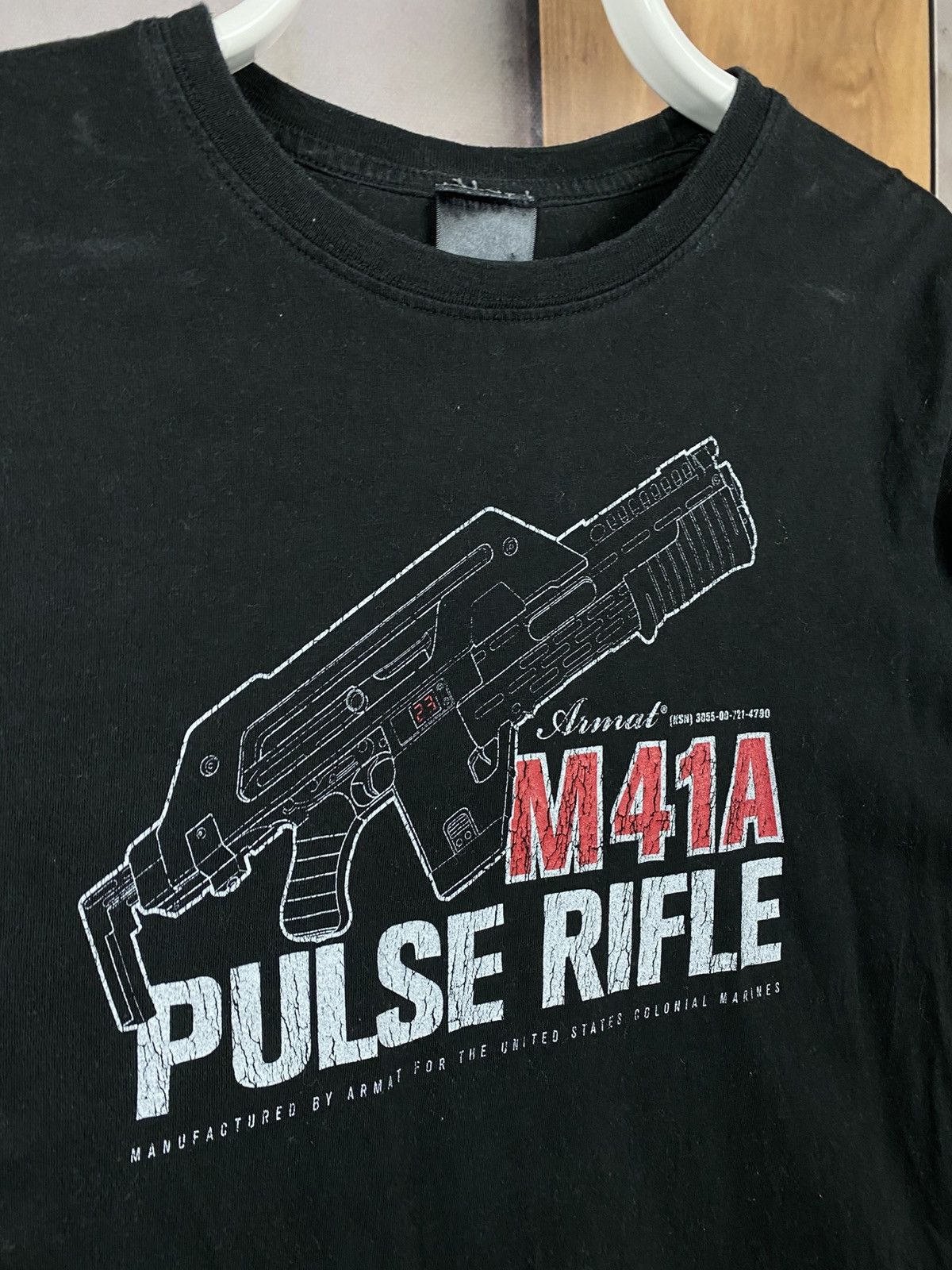 Vintage 💣Vintage T-Shirt M4A1 Pulse Rifle VTG Army Tee💣 Size US S / EU 44-46 / 1 - 2 Thumbnail