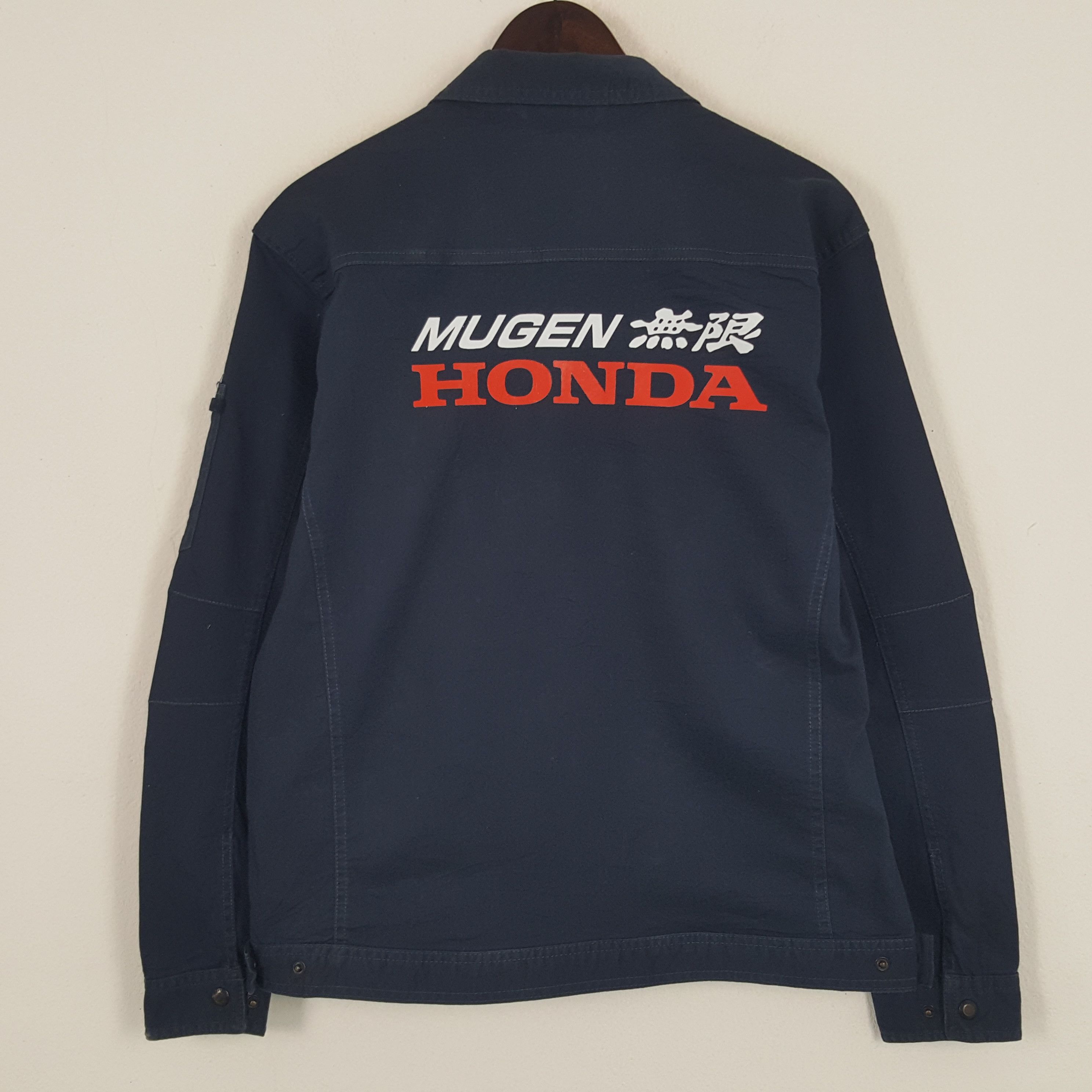 Honda × Japanese Brand × Vintage Vintage Mugen Honda Racing Uniform Sport Jacket Size US M / EU 48-50 / 2 - 1 Thumbnail