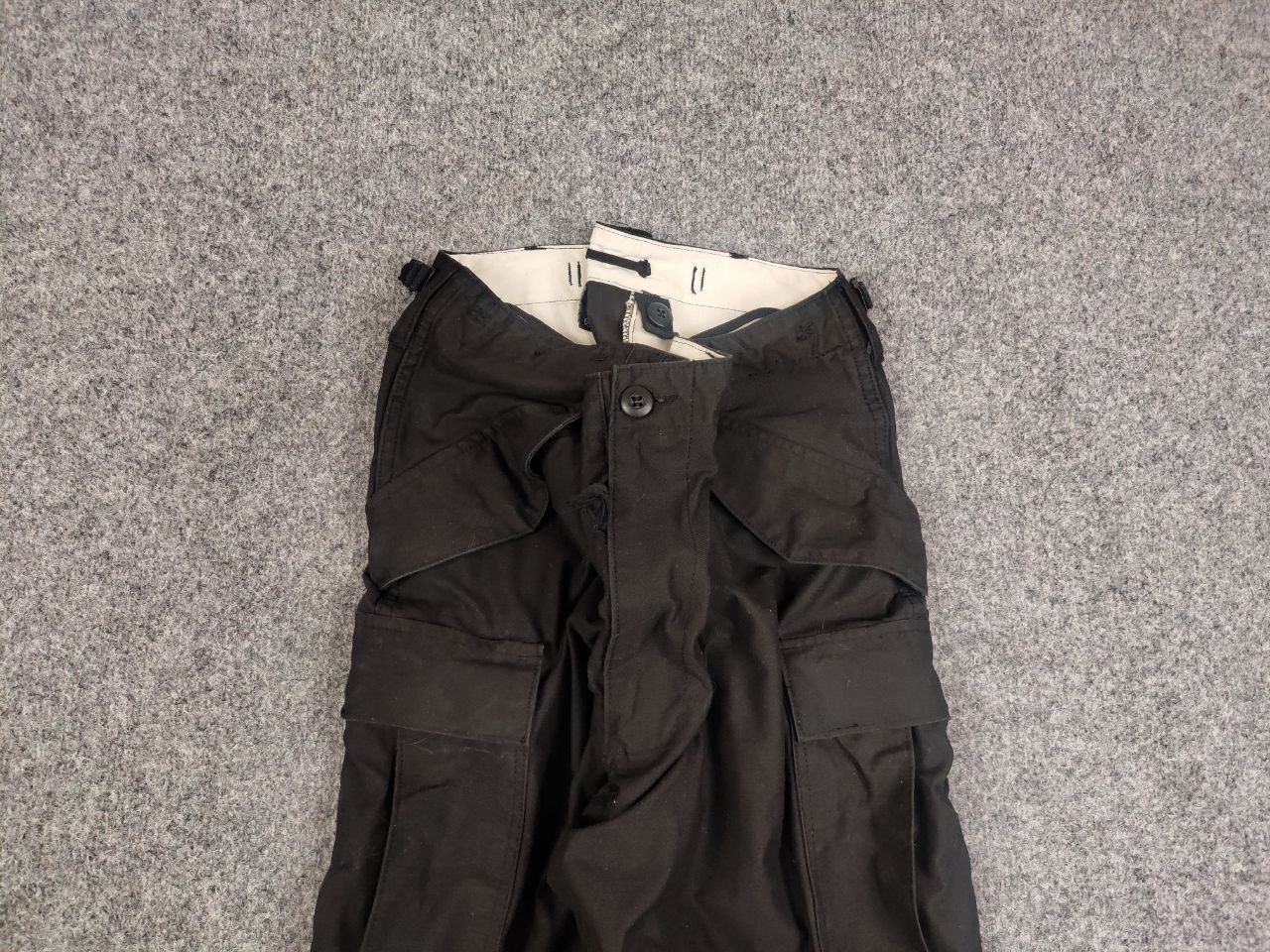 Vintage Vintage M65 Military Cargo Baggy Black Pants Helikon Tex Size US 34 / EU 50 - 4 Thumbnail