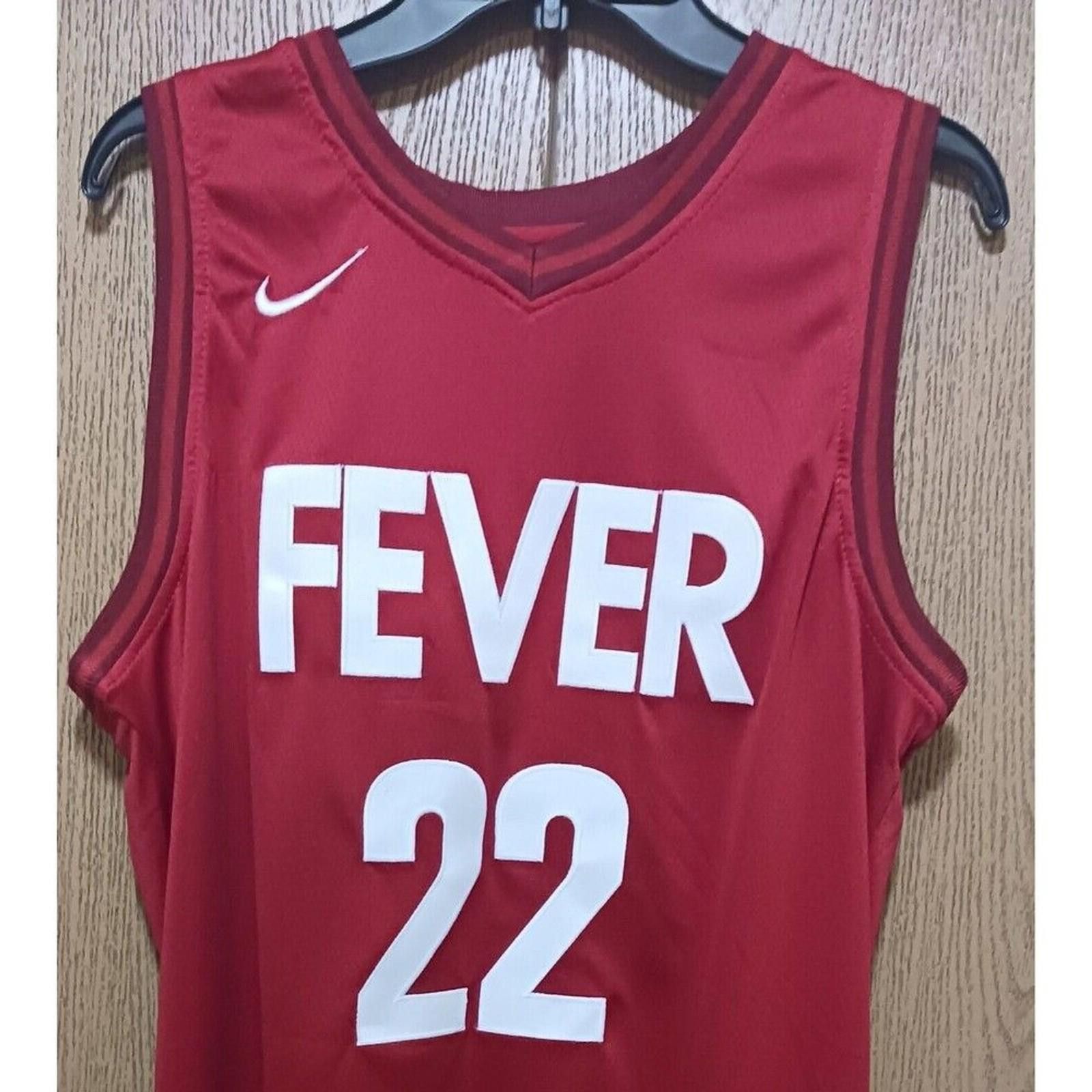 Nike Caitlin Clark (Nike)-(Fever)-(Jersey)-(Red)-(Size- 50)-$60 Size US L / EU 52-54 / 3 - 3 Thumbnail