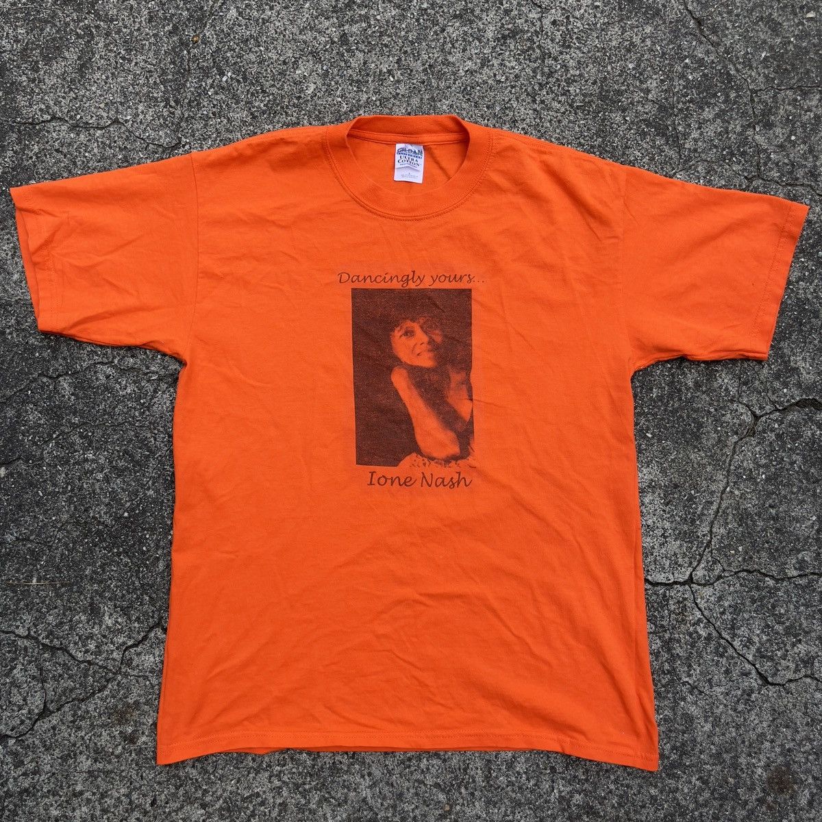 Gildan × Vintage Vintage DANCINGLY IONE NASH BLACK PHILLY DANCE LEGEND Shirt Size US L / EU 52-54 / 3 - 1 Thumbnail