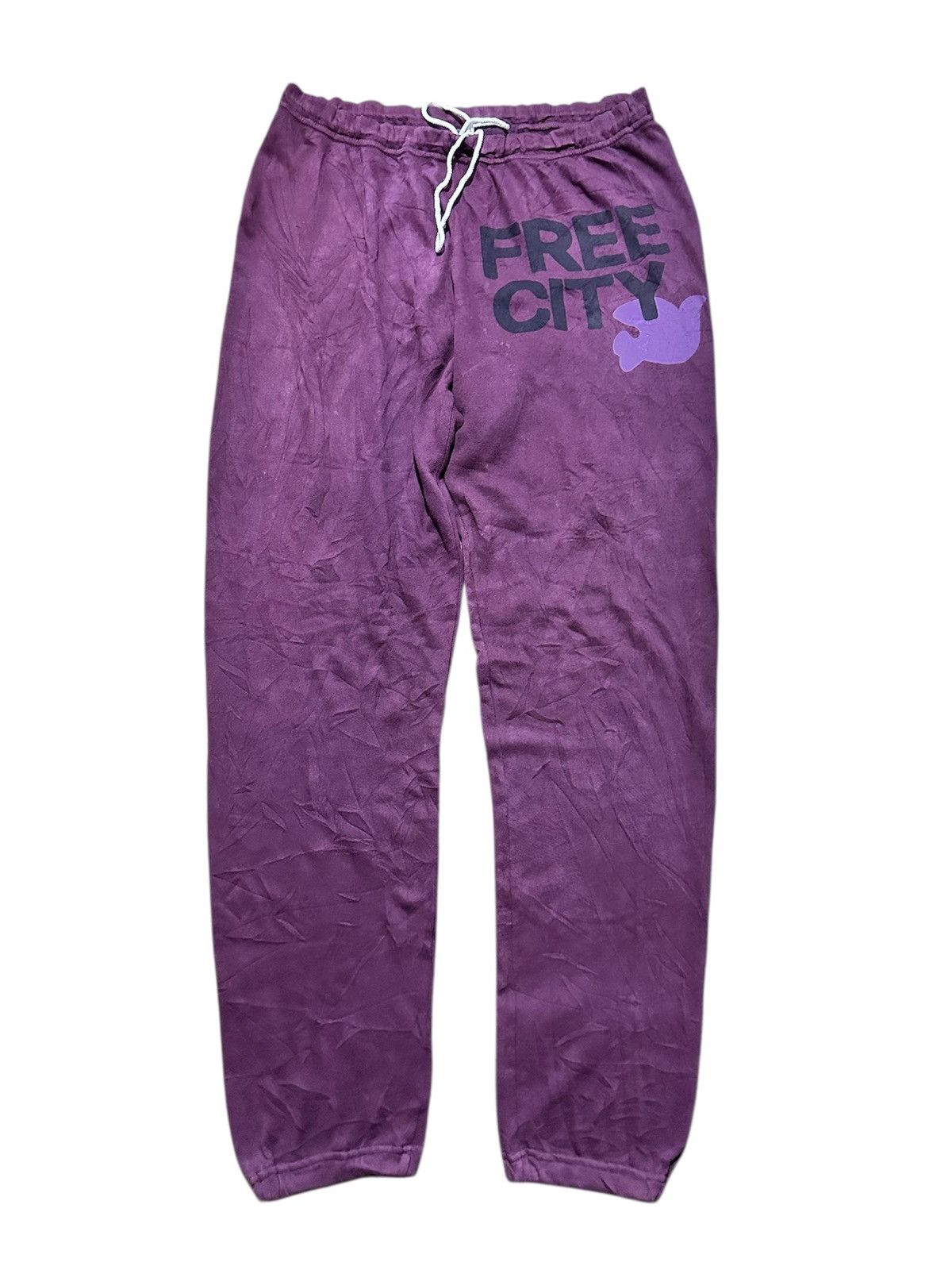 FREECITY FREECITY sweatpant Maroon Size US 35 - 1 Thumbnail