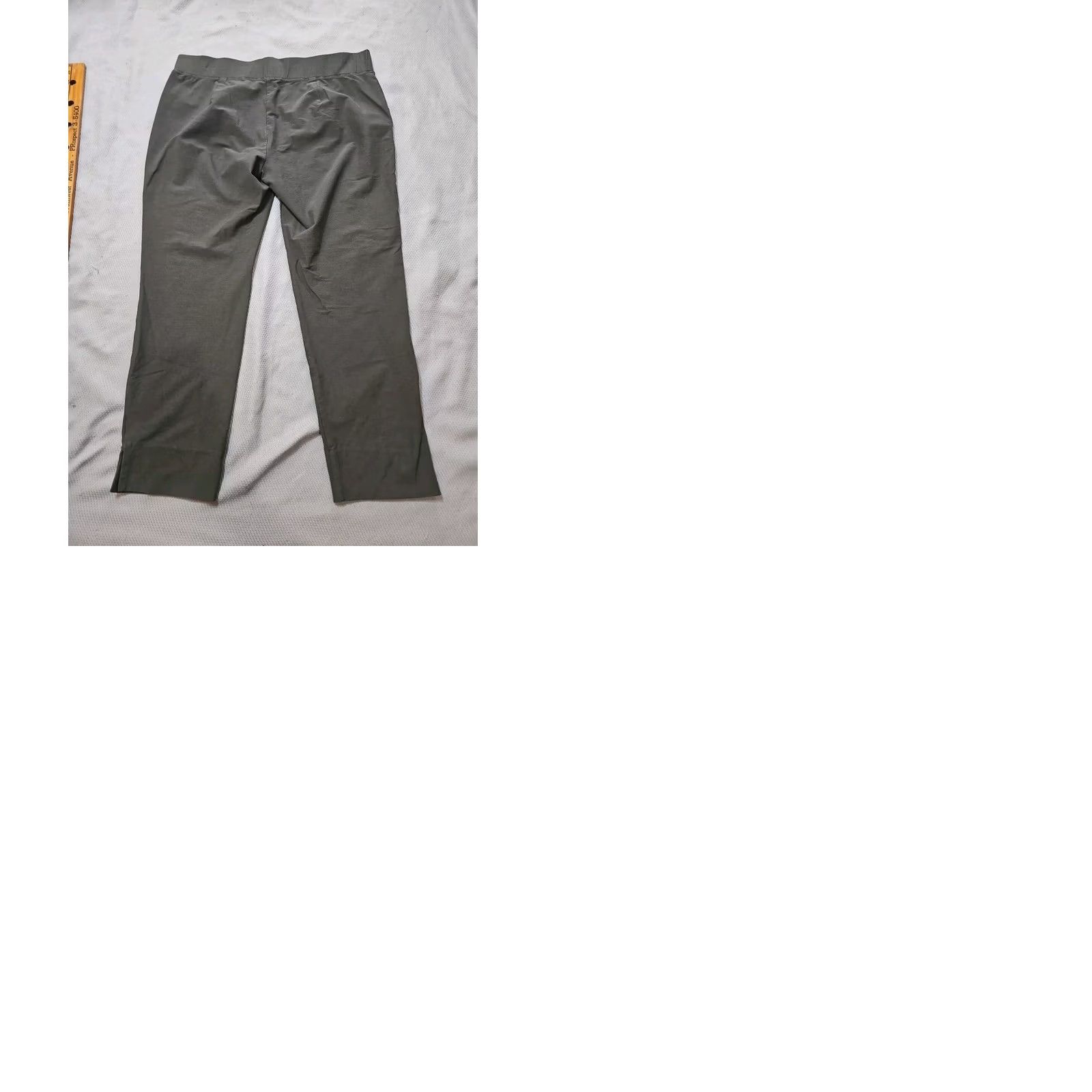 Eileen Fisher Eileen Fisher Womens Pants - Medium Green Knit Stretch Pull On - Condition: Excellent - Inseam 24 in - Brand: Size 32" / US 10 / IT 46 - 9 Thumbnail