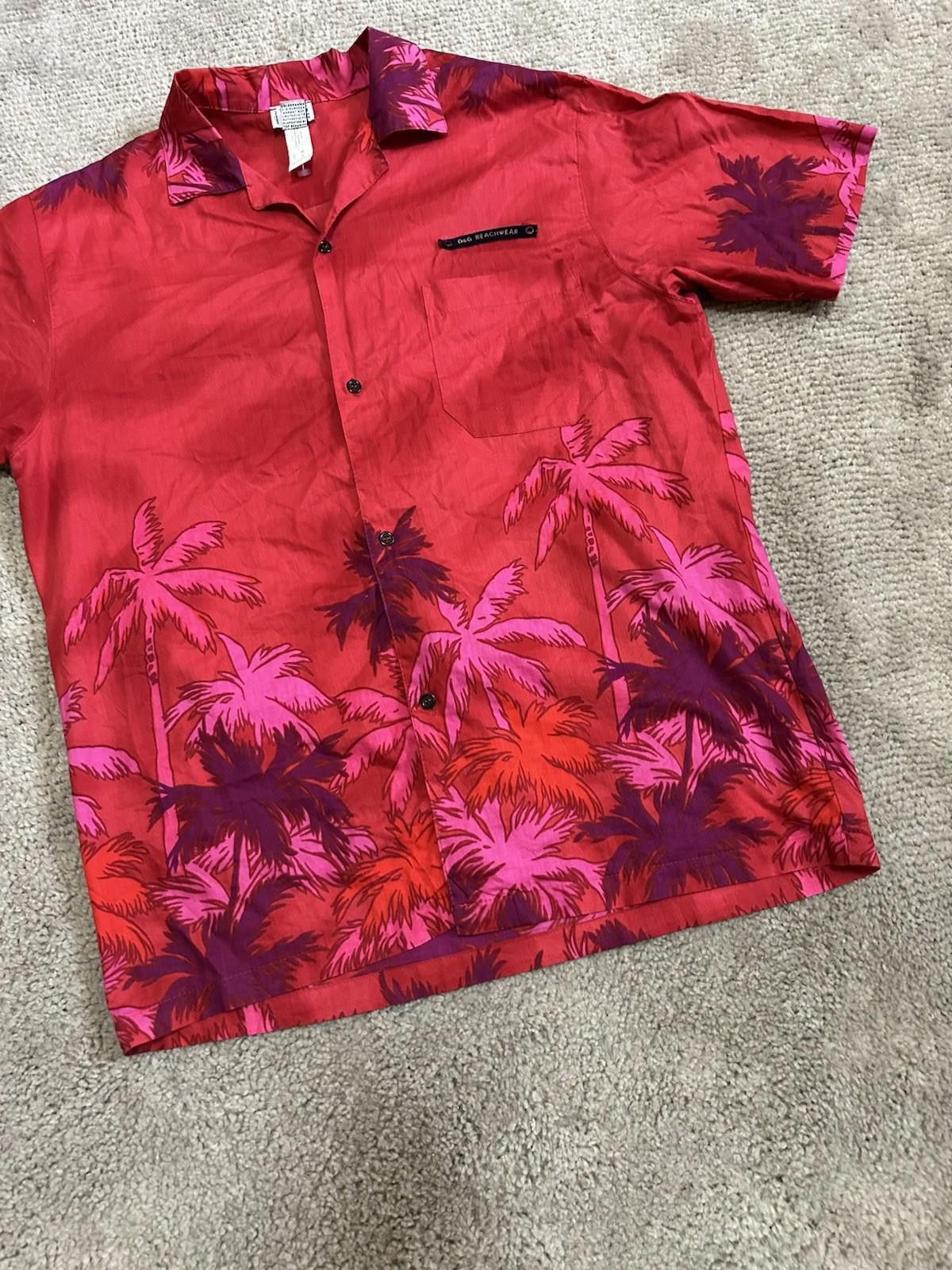 Dolce & Gabbana dolce gabbana men Beach Shirt Sz m-L Size US M / EU 48-50 / 2 - 2 Thumbnail