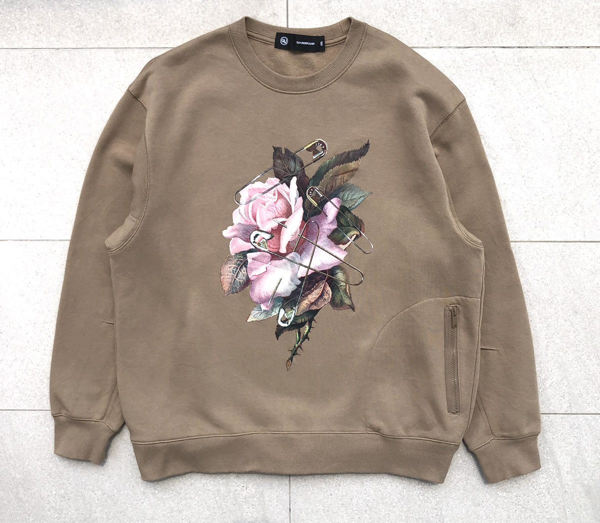 Undercover Undercover x Gu Flower Graphic Sweatshirts Brown Men’s Size US XXL / EU 58 / 5 - 2 Thumbnail