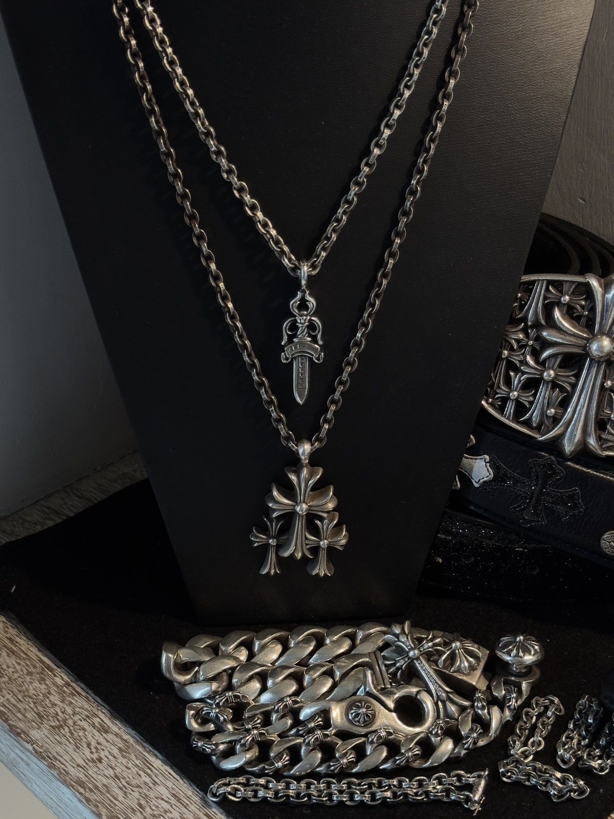 Chrome Hearts Chrome Hearts Double Dagger Pendant Size ONE SIZE - 1 Thumbnail