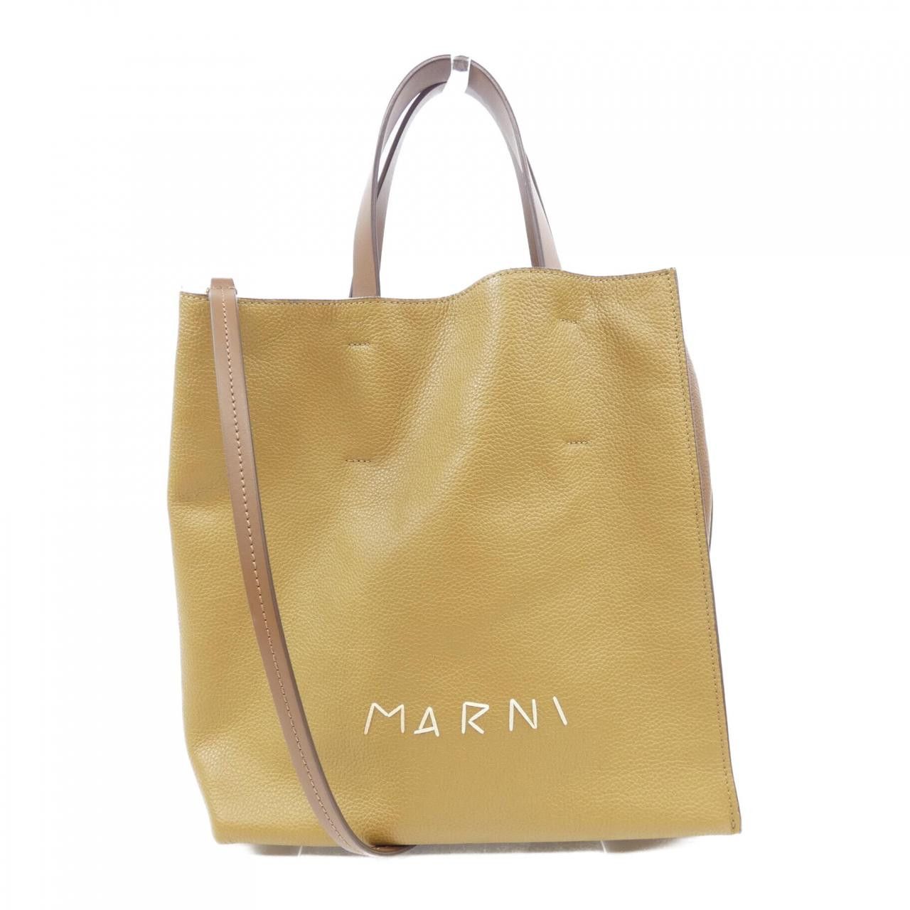 Marni Marni Marni MUSEO SOFT Leather Bag Others Shoulder Bag SHMP0018L3 DUTY FREE for USA Size ONE SIZE - 1 Thumbnail