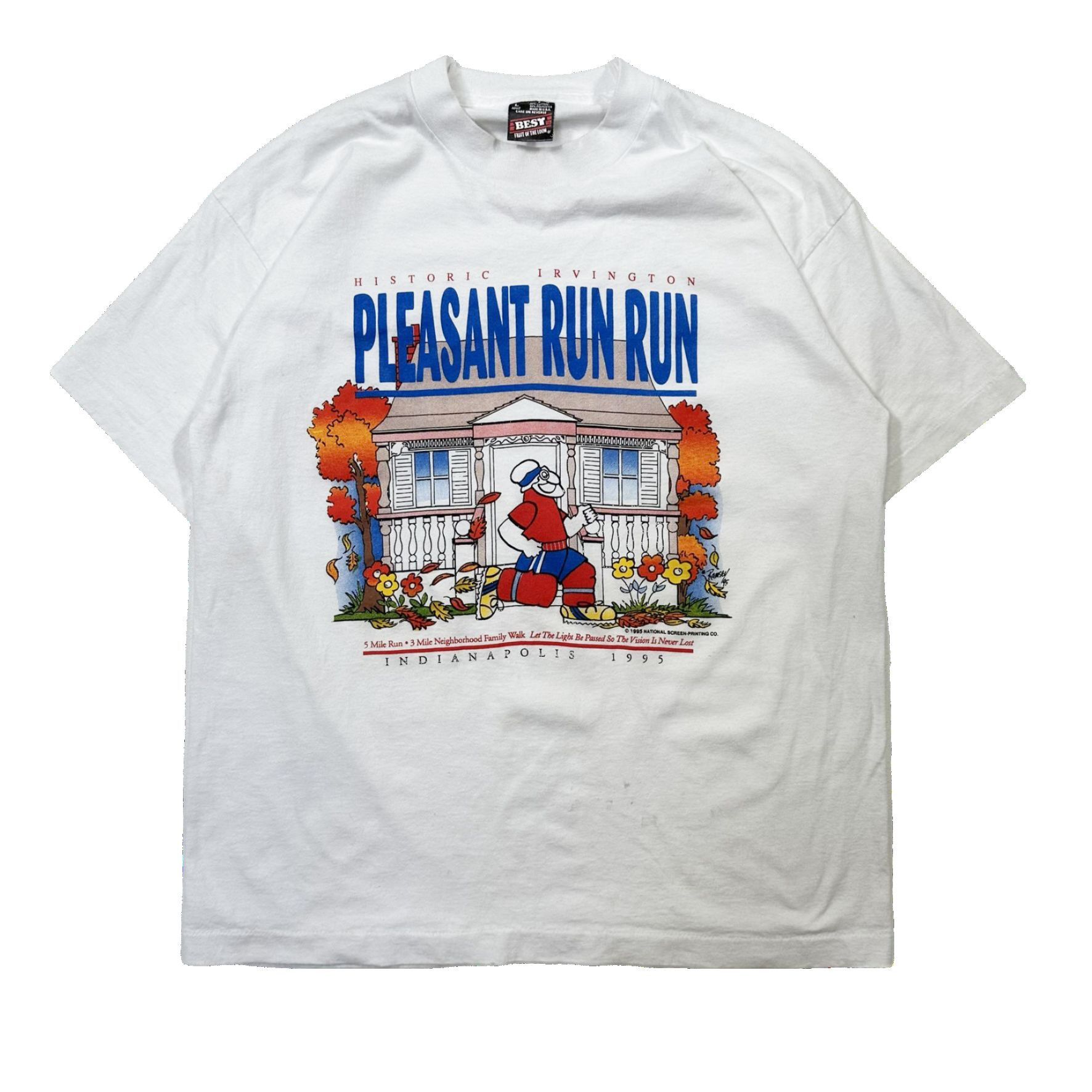 Vintage Vintage 90s Single Stitch Pheasant Run Run Graphic T Shirt Size US L / EU 52-54 / 3 - 1 Thumbnail