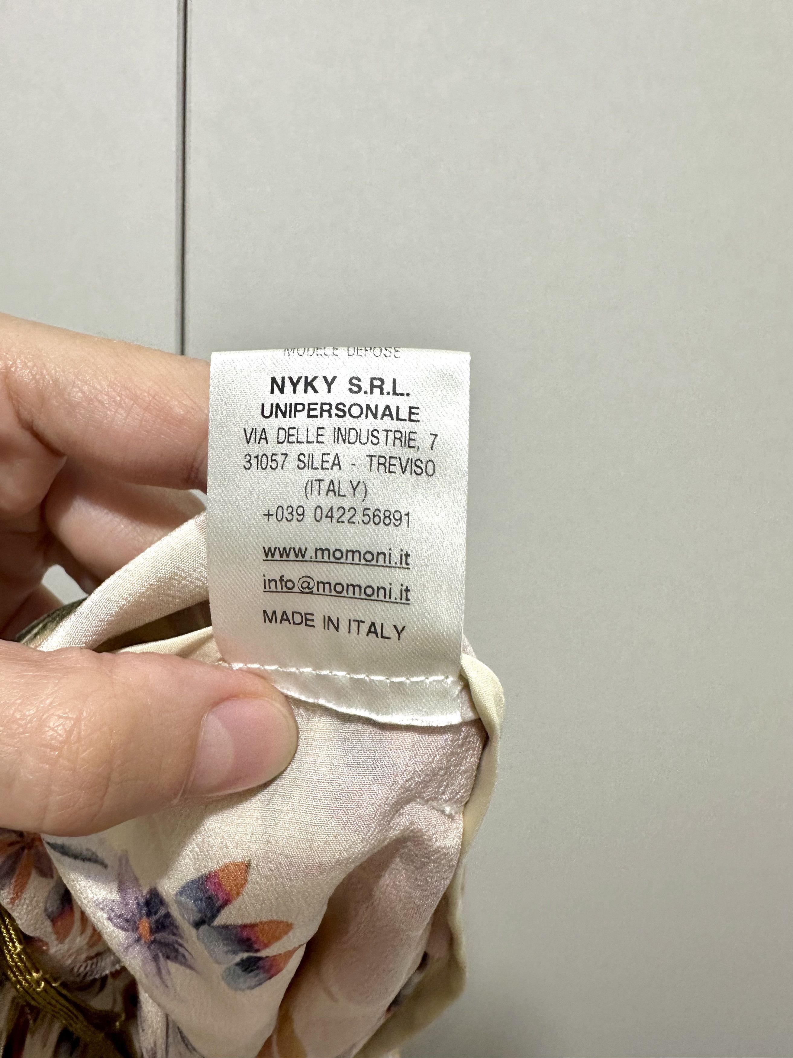 Other Momoni Pure Silk Summer Pants It 46 US 8 XL Size 30" / US 8 / IT 44 - 5 Thumbnail