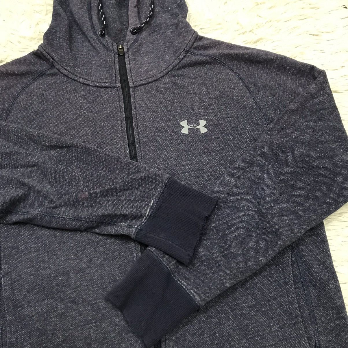 Japanese Brand Under armour zip up pullover sweater hoodie Size US S / EU 44-46 / 1 - 12 Thumbnail