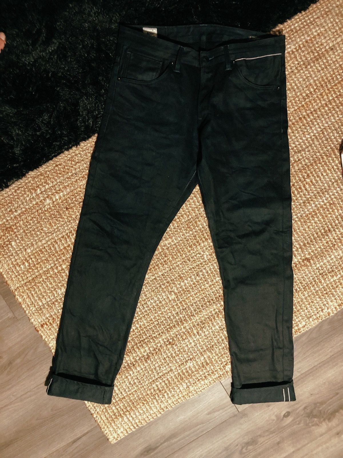 Benzak Denim Developers B-01 SLIM 15 oz. midnight blue selvedge Size US 36 / EU 52 - 4 Thumbnail