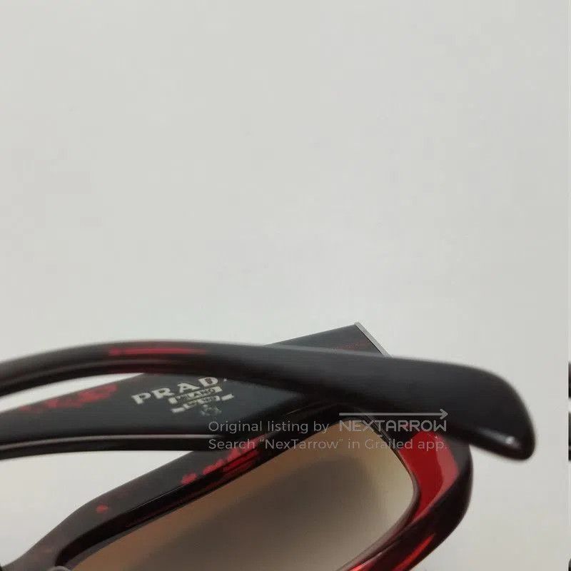 Prada Prada Full Frame Logo Sunglasses. Size ONE SIZE - 8 Thumbnail