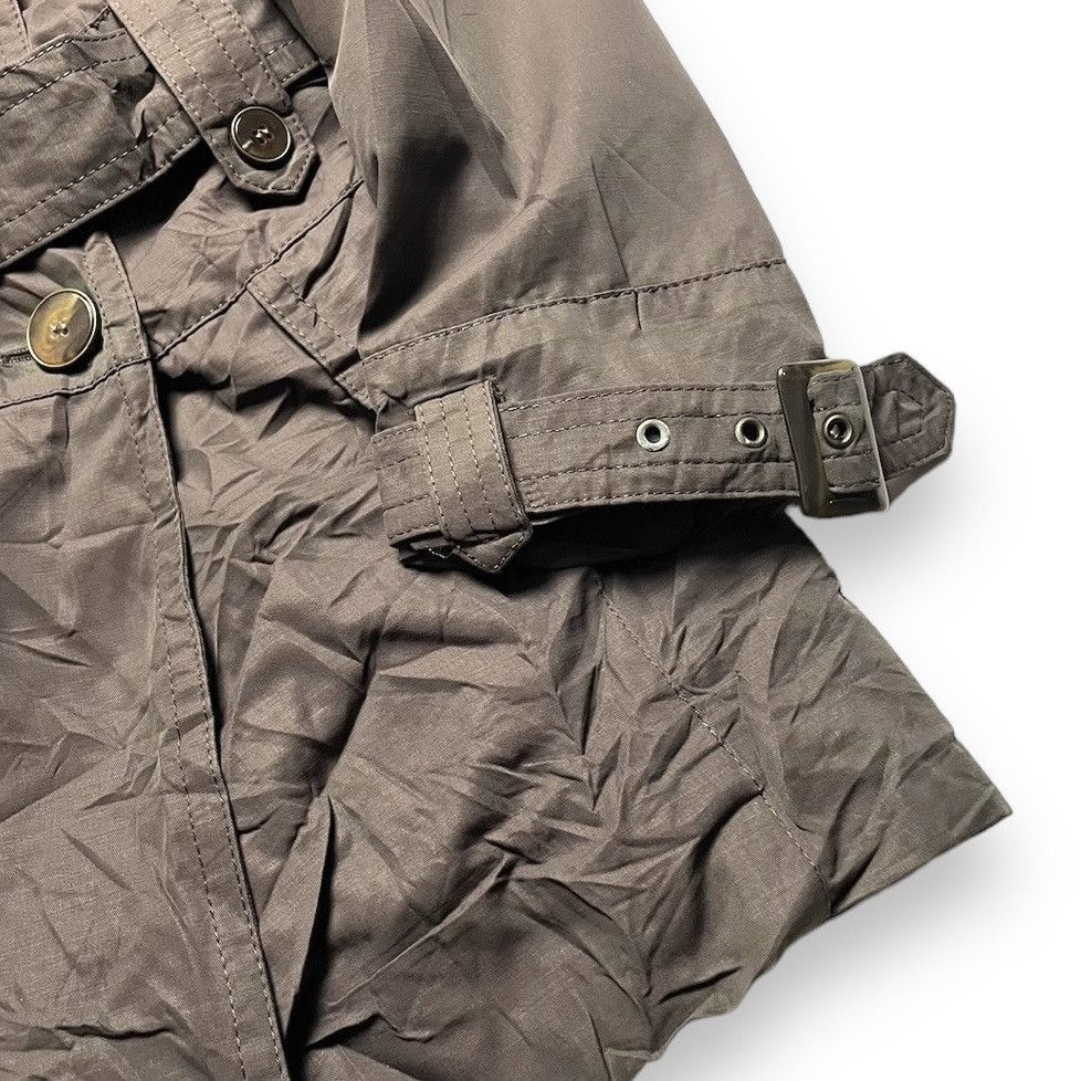 If Six Was Nine × Japanese Brand × Le Grande Bleu (L.G.B.) S.L RIAHH DESIGNED BY MIO BONDAGE TRENCH COAT JACKET Size M / US 6-8 / IT 42-44 - 6 Thumbnail