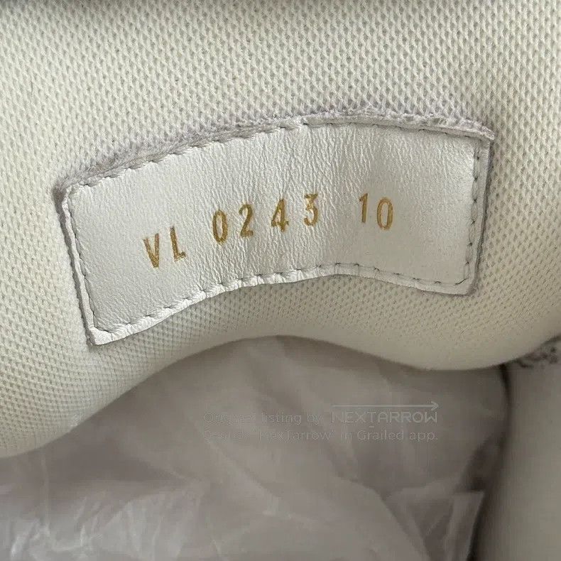 Louis Vuitton Louis Vuitton White Orange Small Fat Ding Casual Shoes Size US 10 / EU 43 - 5 Thumbnail
