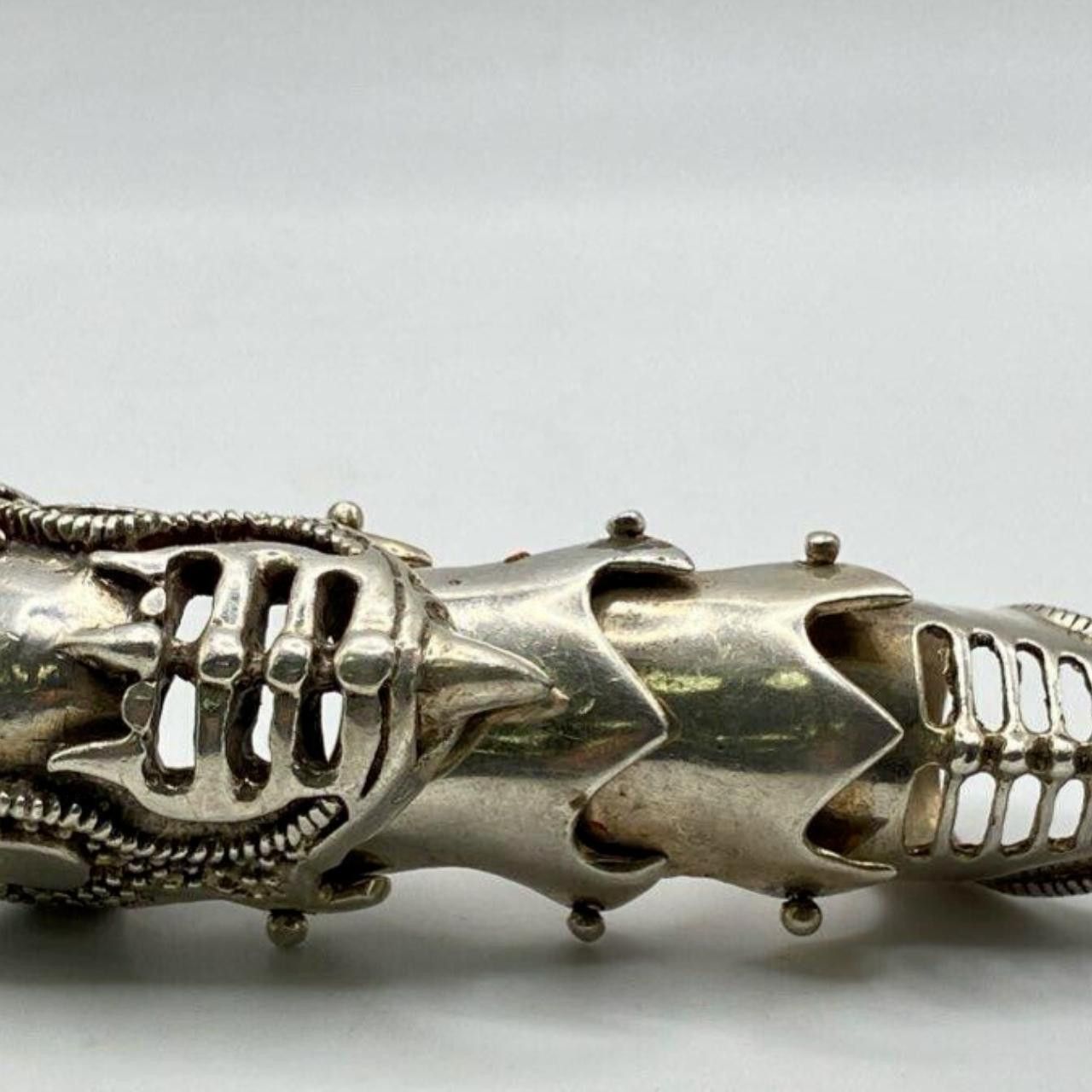 Other Articulated .925 Silver Armor Ring Size ONE SIZE - 3 Thumbnail