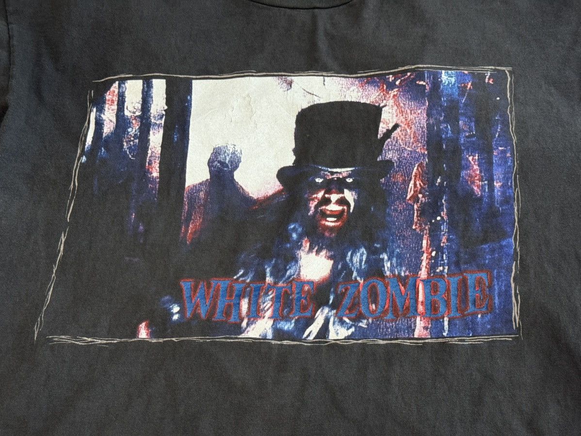 Vintage Vintage 90s White Zombie T-Shirt Band Size US L / EU 52-54 / 3 - 3 Thumbnail