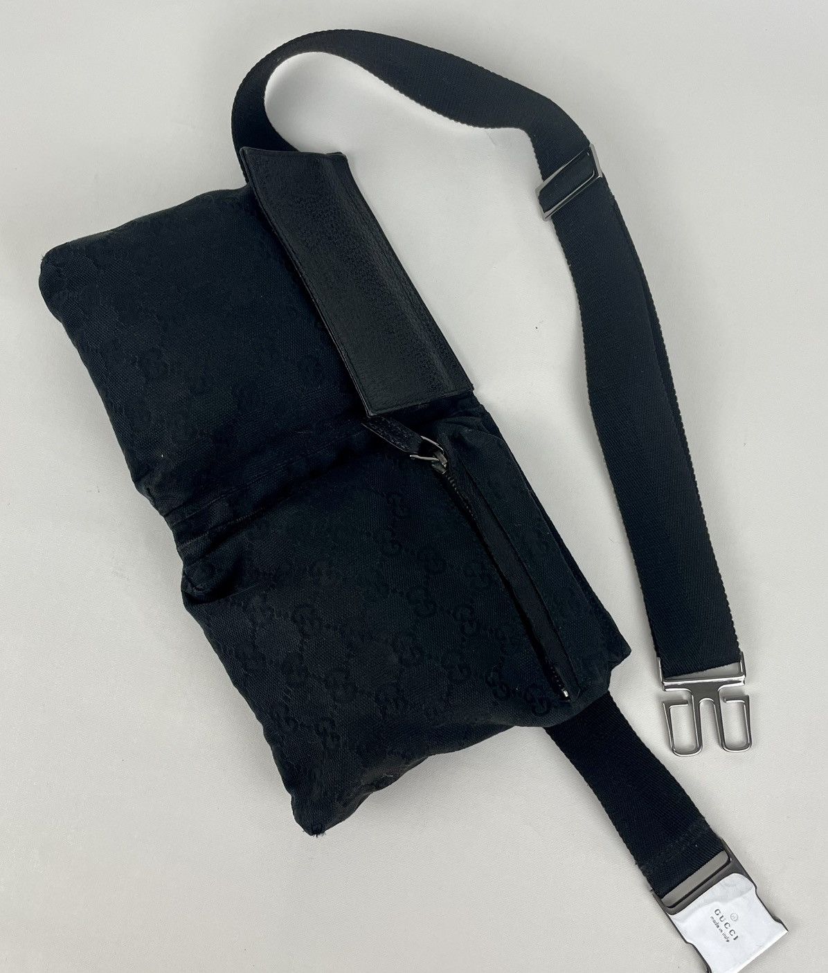 Gucci Gucci Beltbag in Black canvas Size ONE SIZE - 8 Thumbnail
