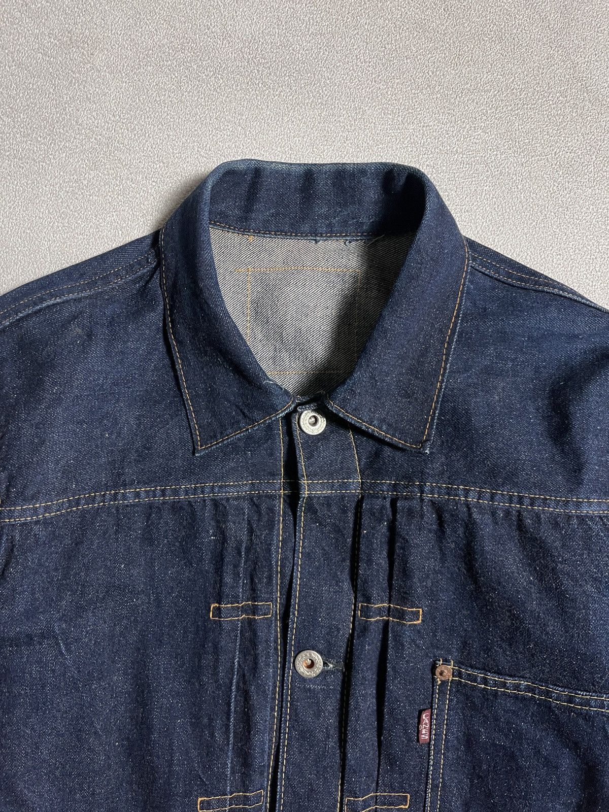 Vintage 1990's Sugar Cane WWII Type I Denim Jacket