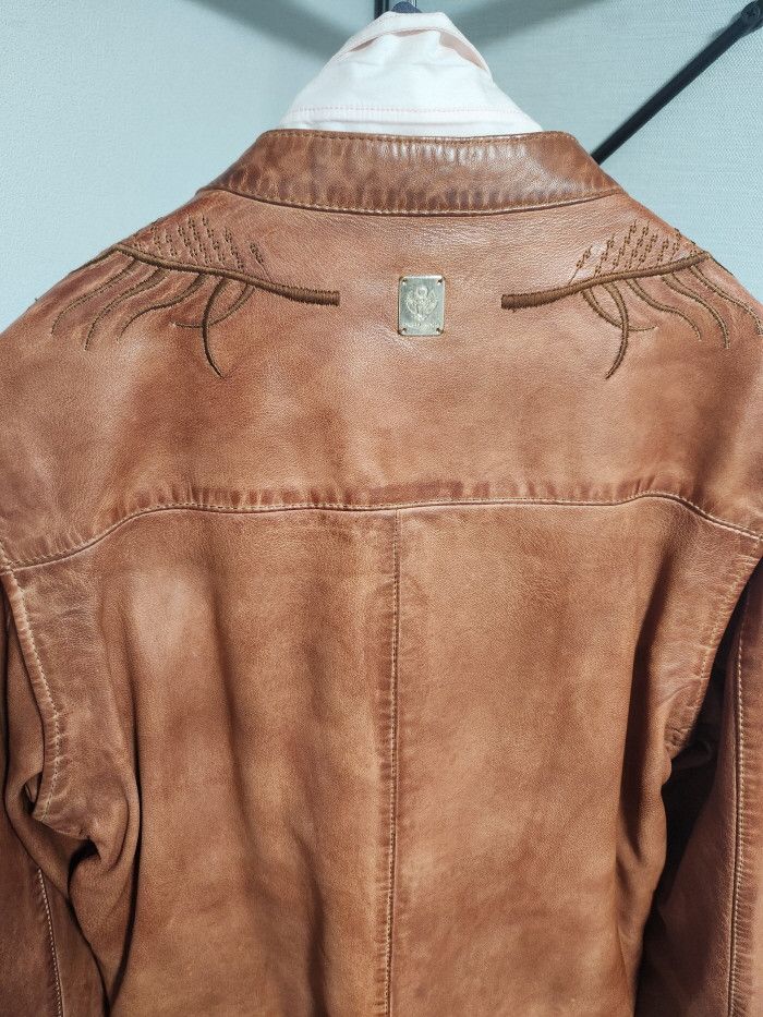 Frankie Morello FRANKIE MORELLO by damir doma brown leather jacket Size US S / EU 44-46 / 1 - 9 Thumbnail