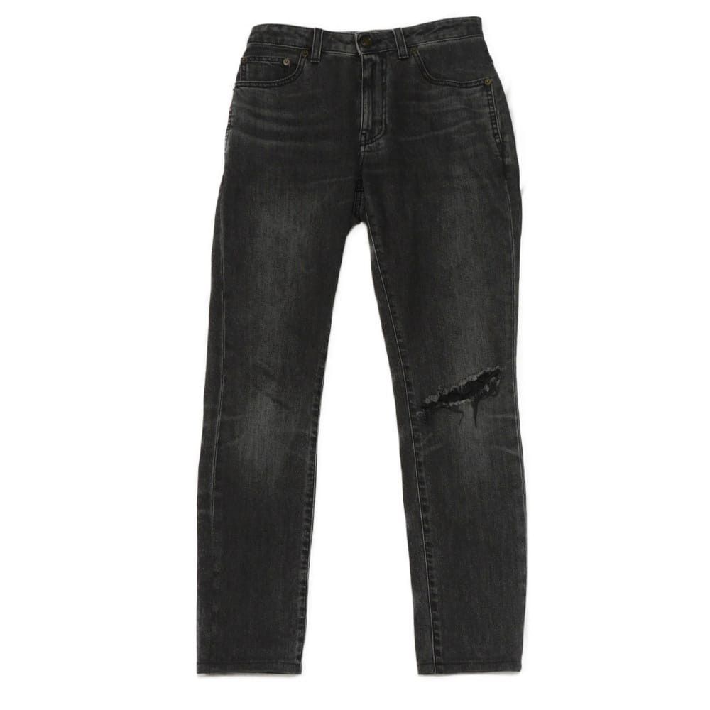 Yves Saint Laurent Yves Saint Laurent Saint Laurent Paris Classic Skinny Jeans Cotton Jeans Textile Jeans 590147 YQ500 1703 DUTY FREE for USA Size ONE SIZE - 1 Thumbnail