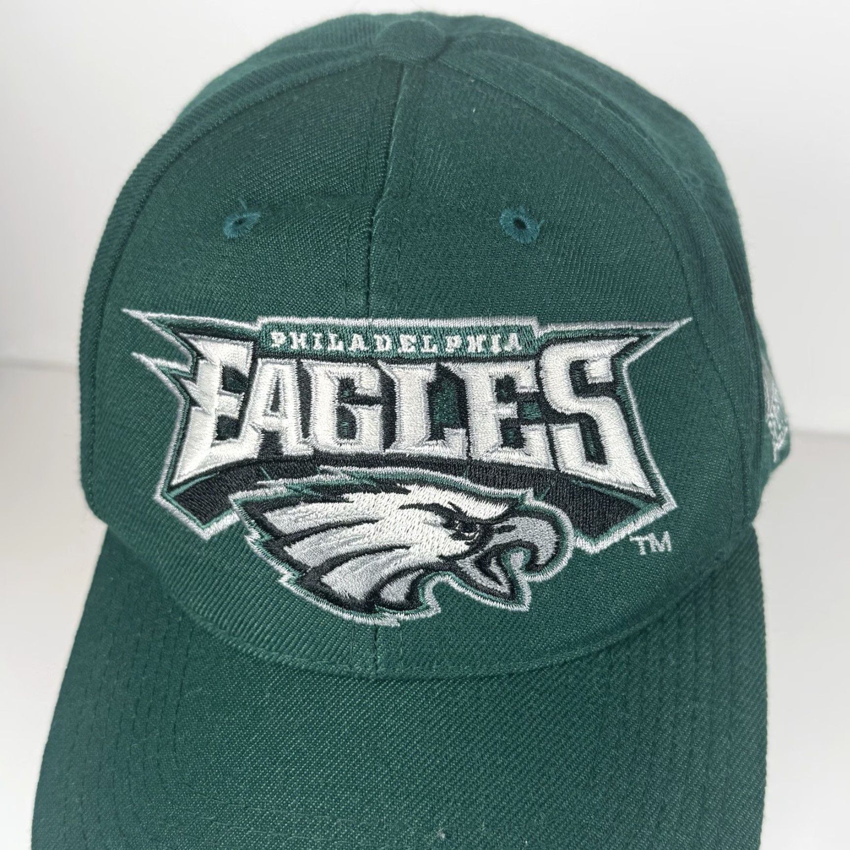 Sports Specialties VINTAGE Sports Specialties Philadelphia Eagles Snapback Hat NFL Green Men One Size Boys Girls Mens Womens Size ONE SIZE - 3 Thumbnail