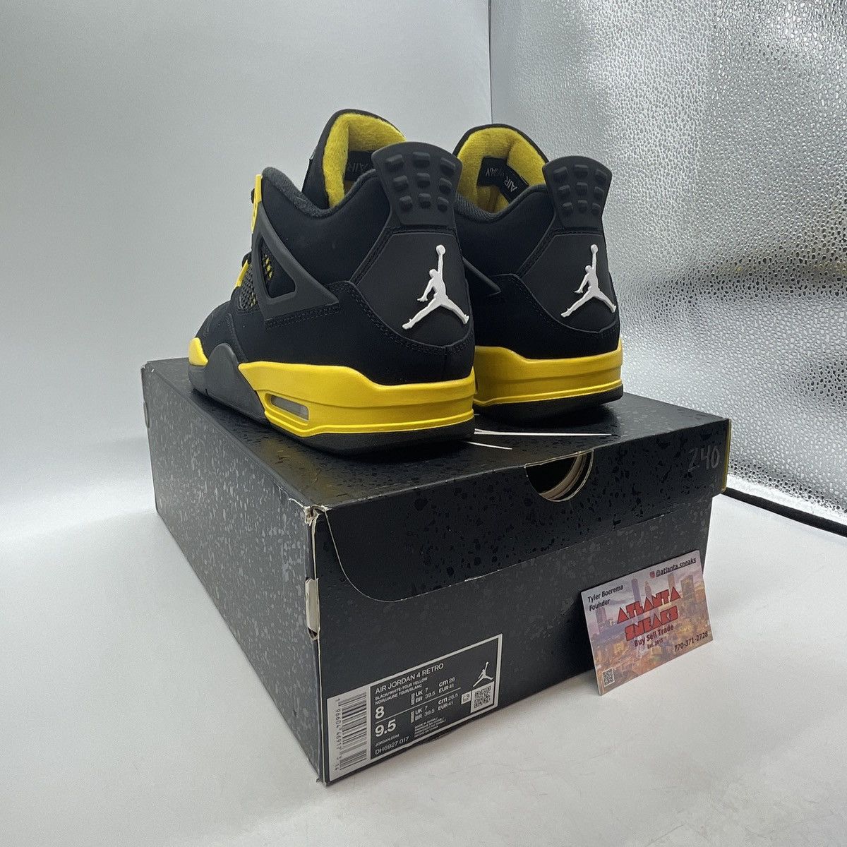 Jordan Brand Air Jordan 4 thunder Size US 8 / EU 41 - 4 Thumbnail