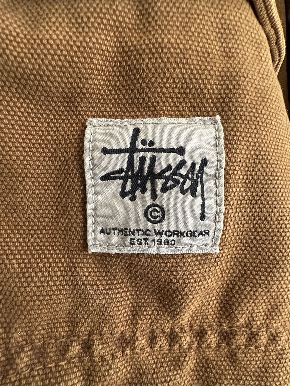 Stussy Stussy Washed Canvas Shop Jacket Size US S / EU 44-46 / 1 - 6 Thumbnail