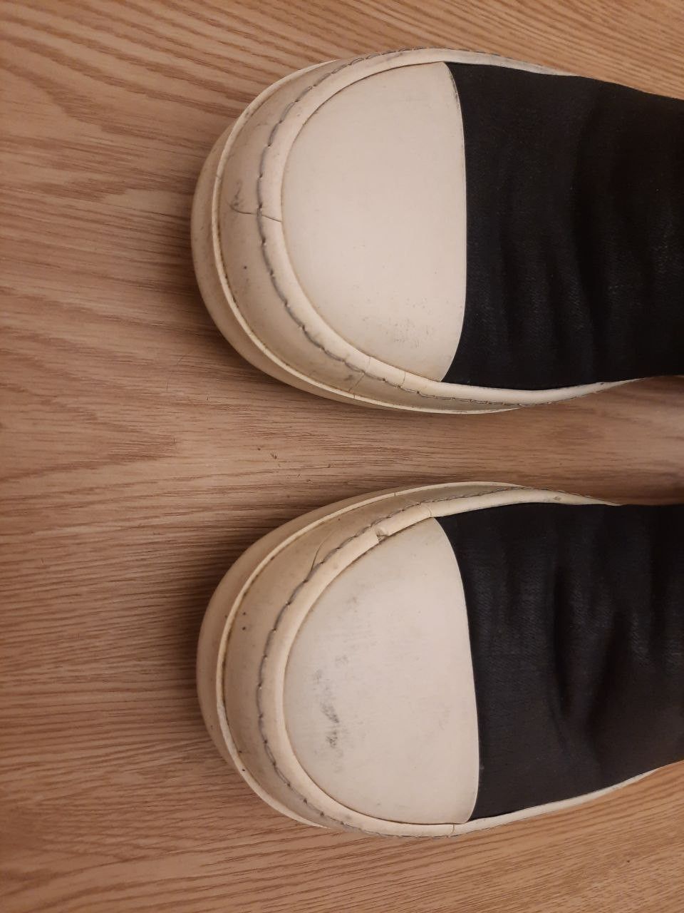 Rick Owens Drkshdw Waxed Sock Sneakers Size US 7 / EU 40 - 5 Thumbnail
