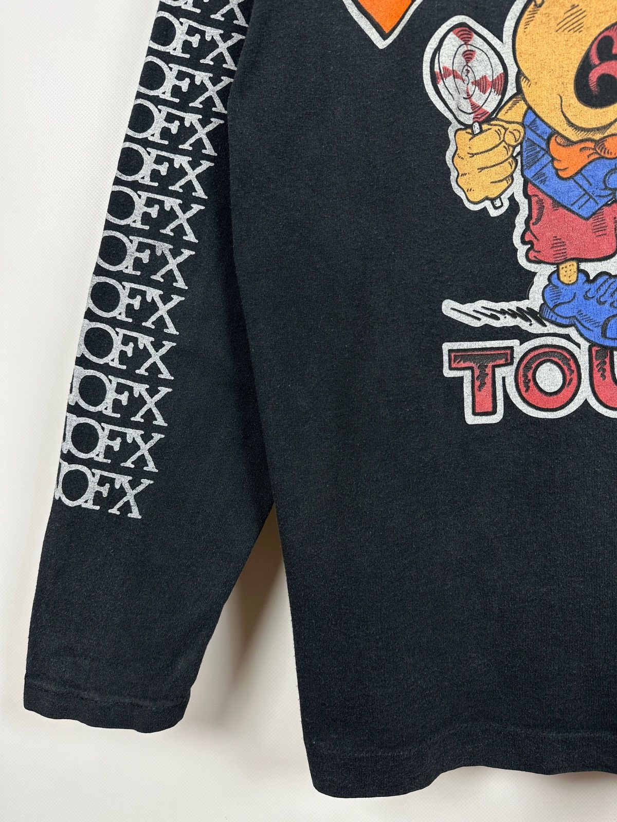 Band Tees 1995 Vintage NOFX Tour Punk Rock Long Sleeve T-Shirt Size US XL / EU 56 / 4 - 7 Thumbnail