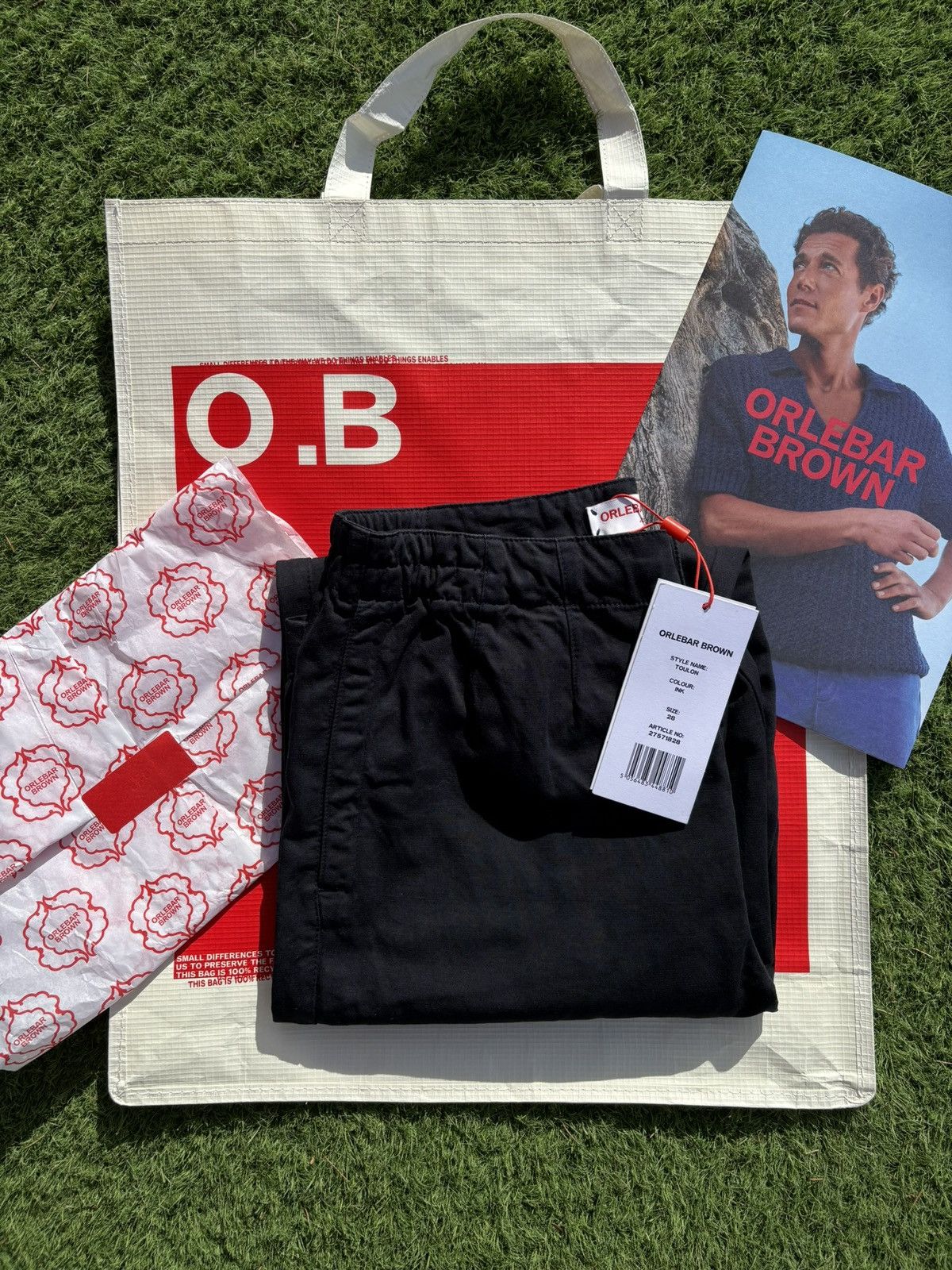 Orlebar Brown Orlebar Brown BNWT Tailored Trouser – Navy Size US 28 / EU 44 - 1 Thumbnail