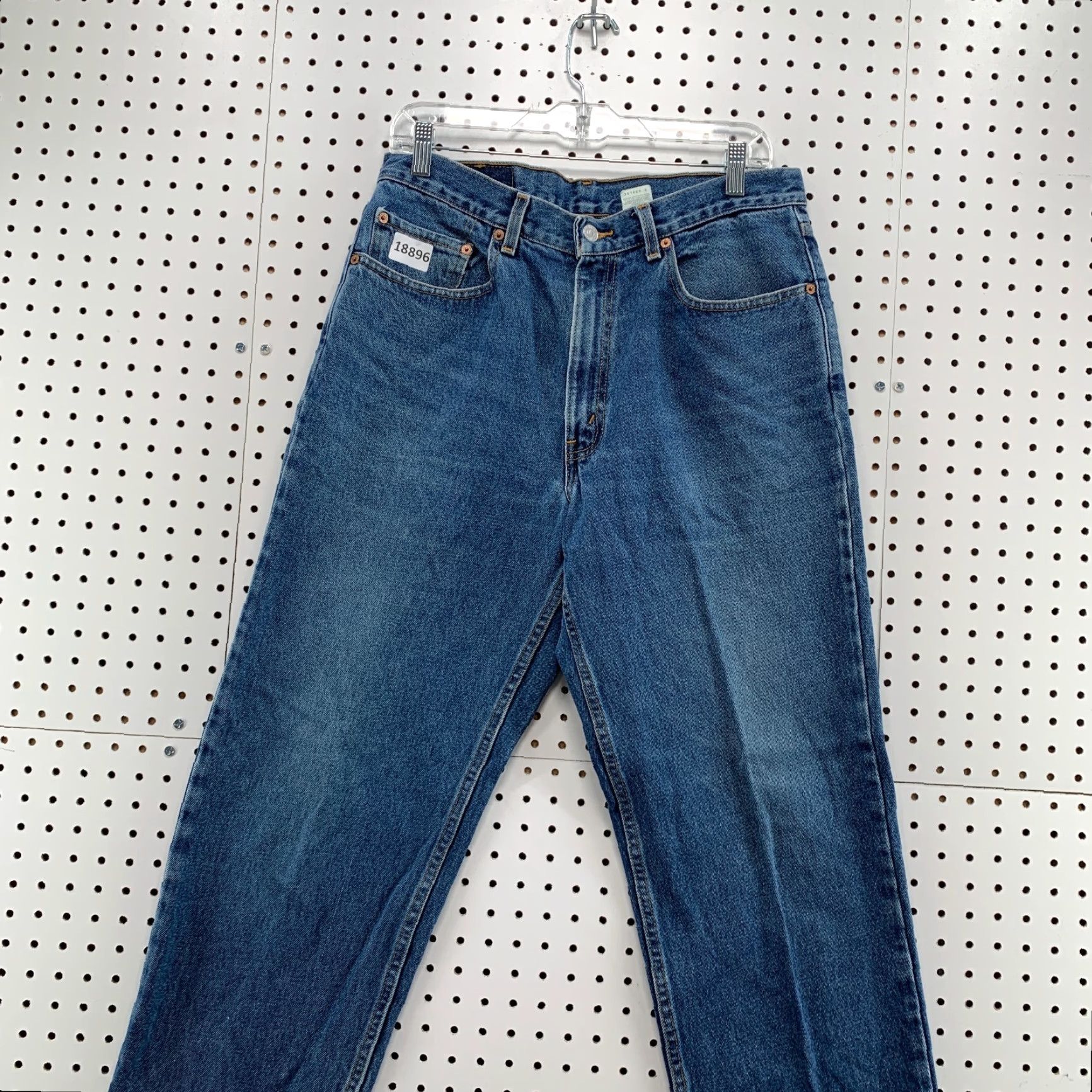 Levi's VINTAGE Levi's 550 Relaxed Fit Blue Denim Jeans 90s Mens 32x32 Size US 32 / EU 48 - 3 Thumbnail