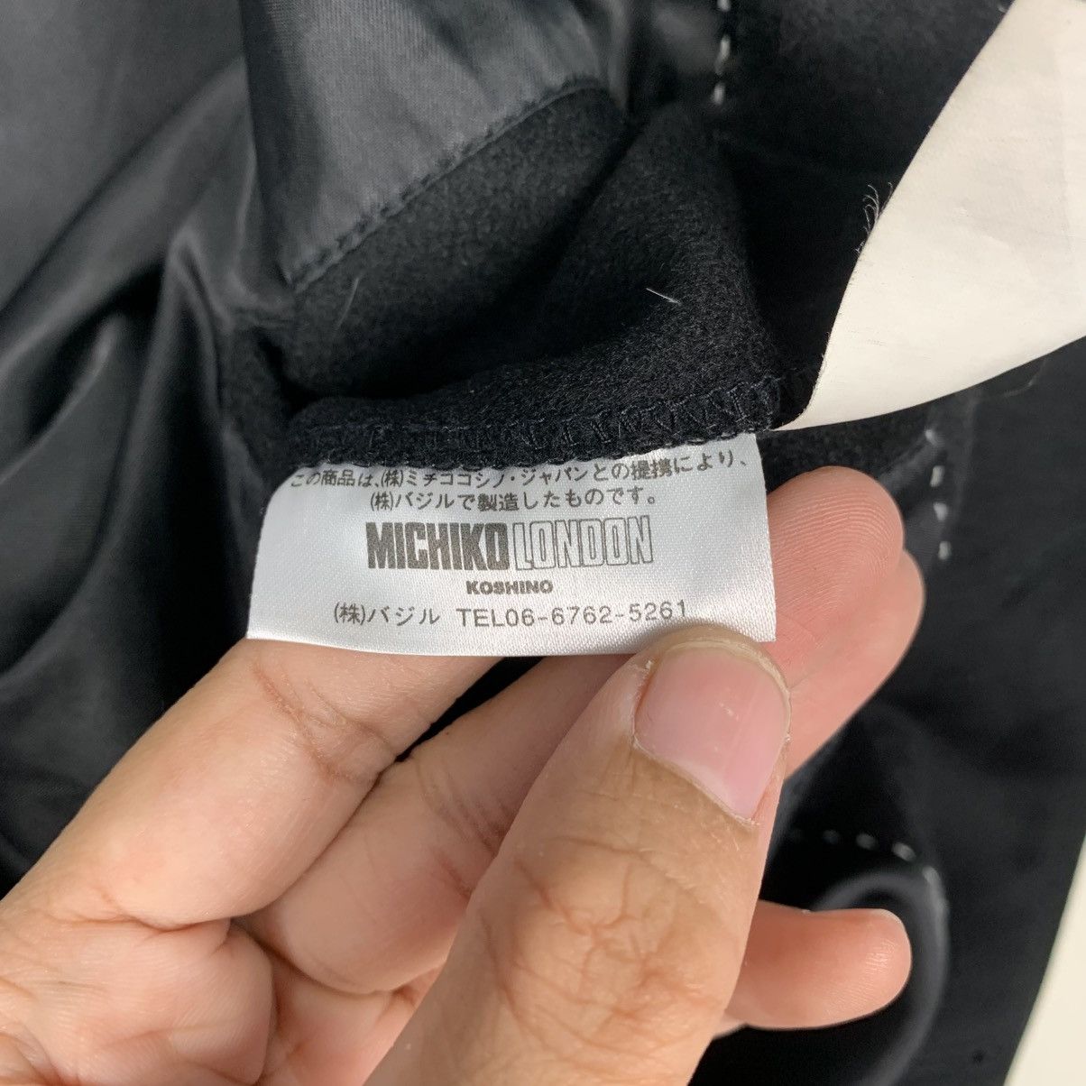 Michiko Koshino London Michiko Koshino London Wool Coat Size US L / EU 52-54 / 3 - 17 Thumbnail