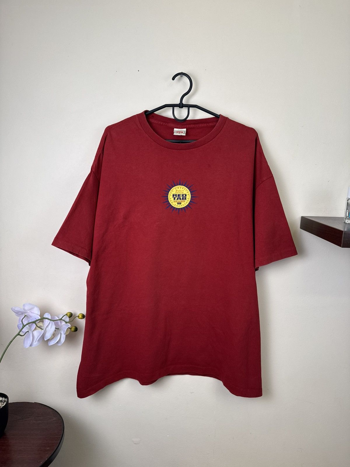 Levi's Vintage Levis T shirt Red Tab Red XL Streetwear Size US L / EU 52-54 / 3 - 16 Thumbnail