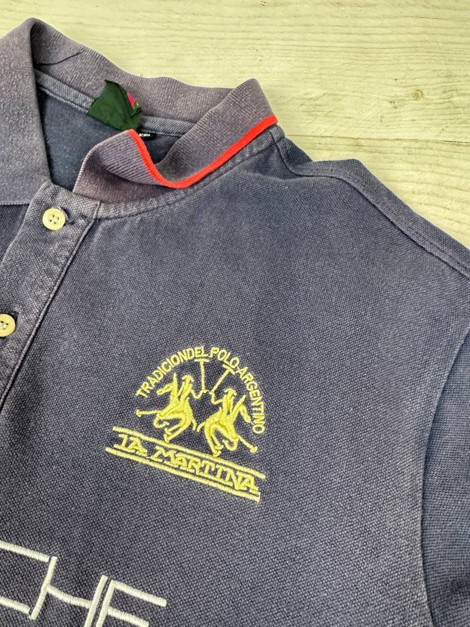 La Martina LA MARTINA PORSCHE POLO TEAM SHIRT CHIEF KEEF STYLE Faded Size US XXL / EU 58 / 5 - 7 Thumbnail
