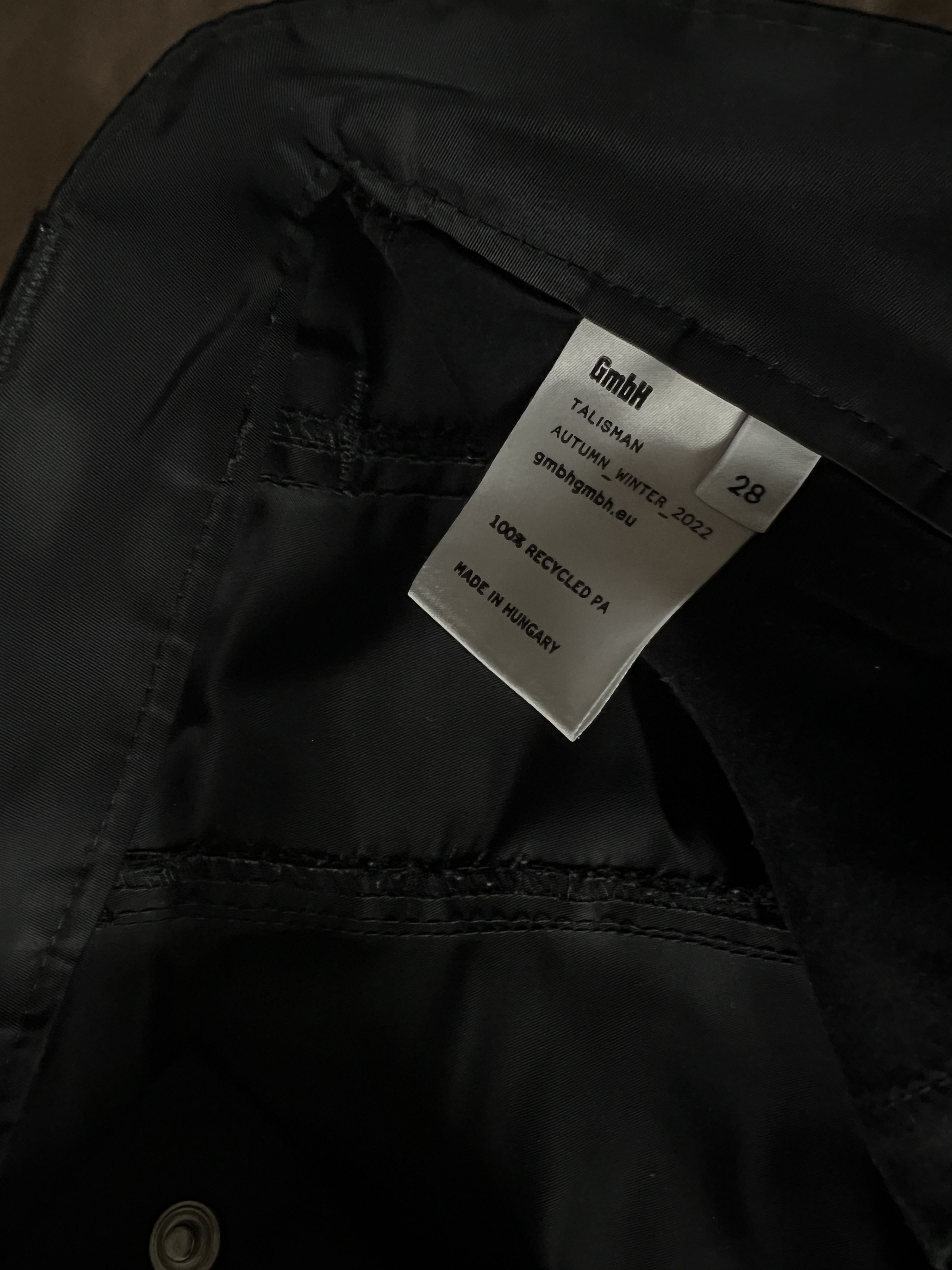 GmbH GmbH Biker Trousers with Exposed Zips in Black Size US 28 / EU 44 - 4 Thumbnail
