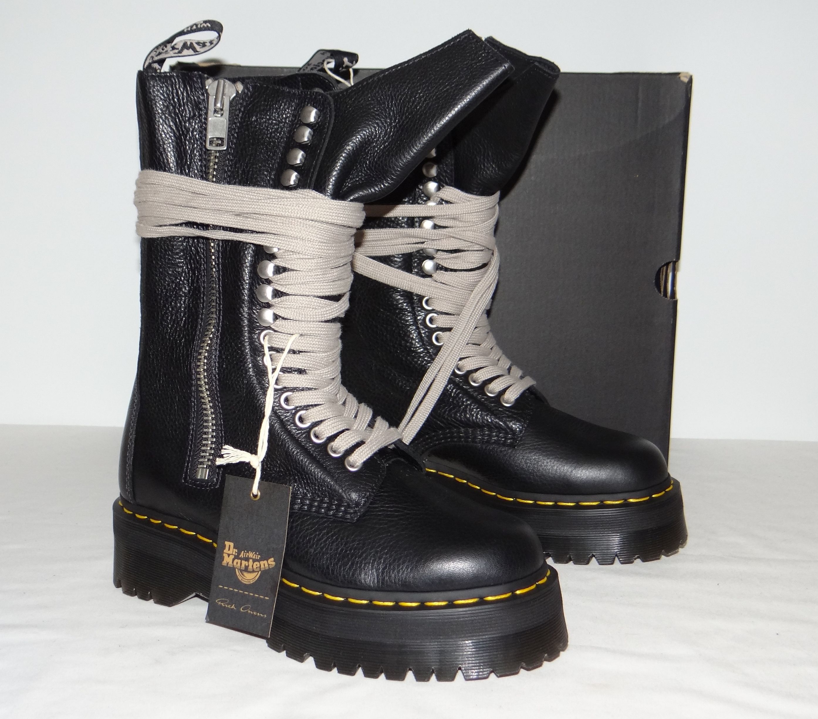 Rick Owens Dr Martens 1918 | Grailed