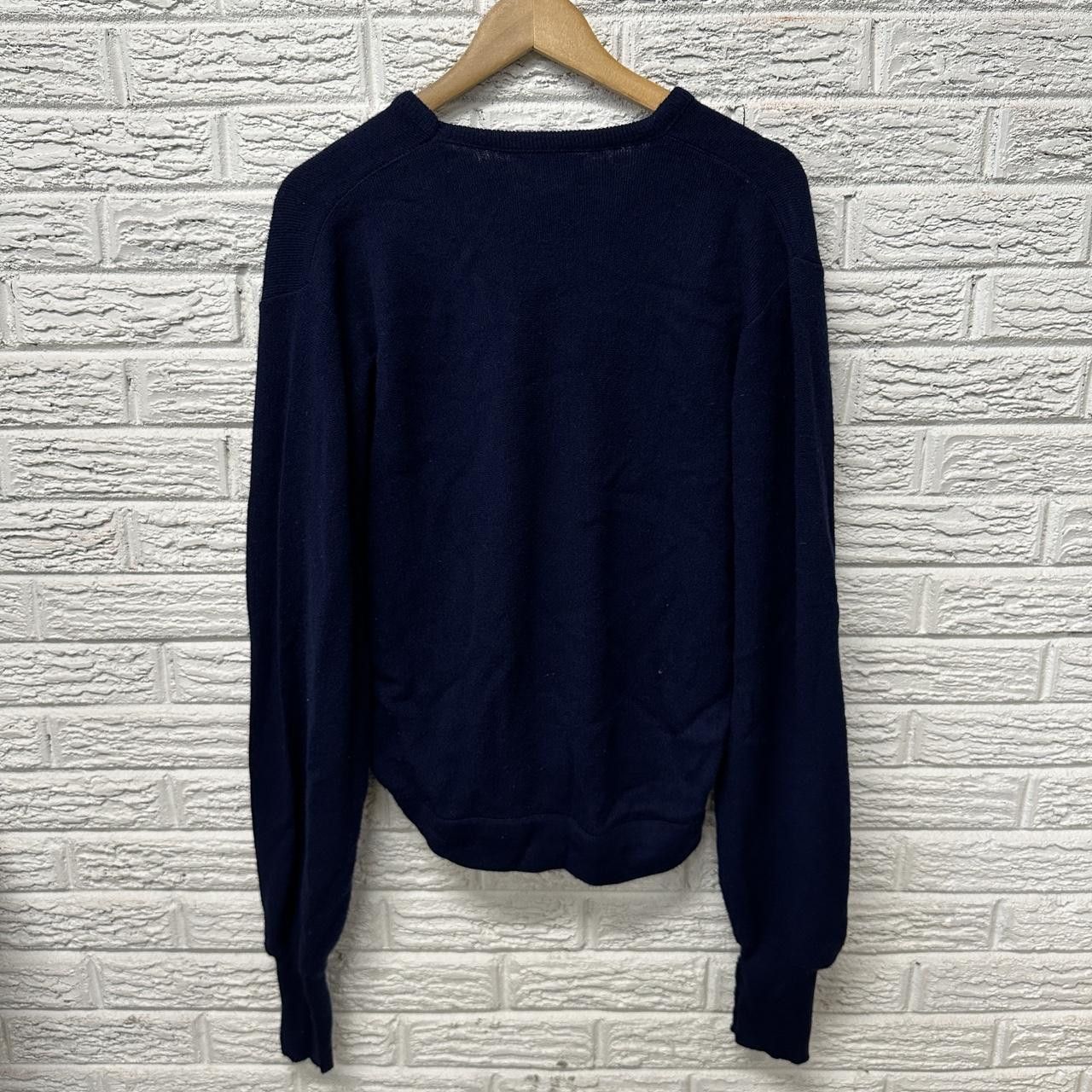 Lacoste Vintage IZOD Lacoste Pullover Sweater Blue Men’s Large Size US L / EU 52-54 / 3 - 3 Thumbnail