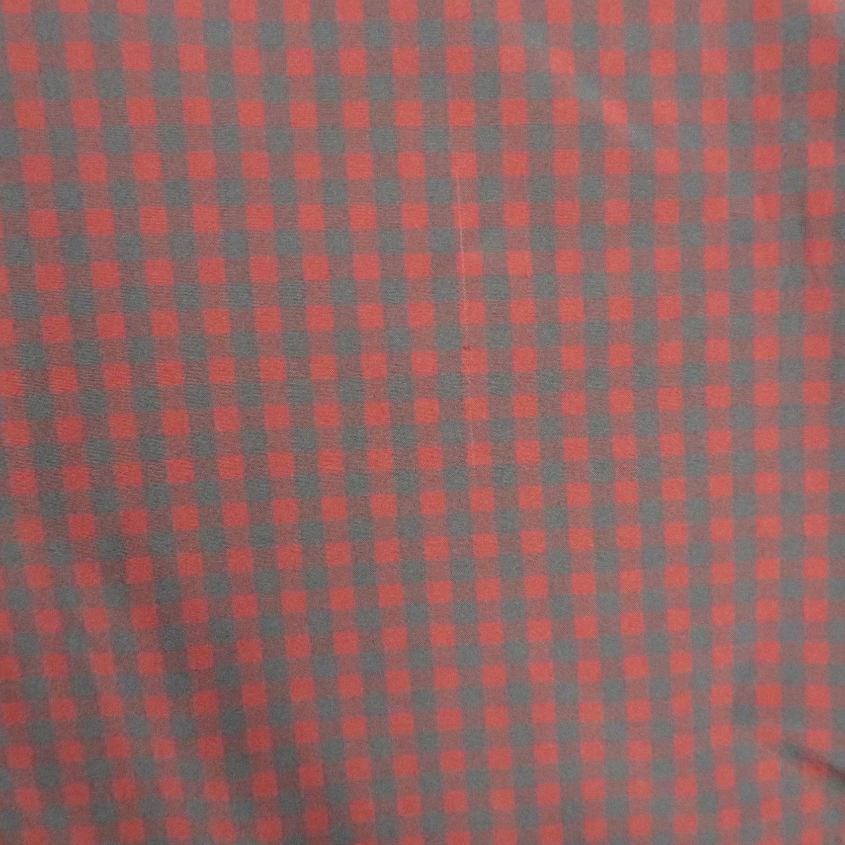 Mizzen+Main Mizzen+Main Shirt Mens 2XL Red Gingham Long Sleeve Button-Up Collared Polyester Stretch Casual Workwear Mens Size US XXL / EU 58 / 5 - 4 Thumbnail