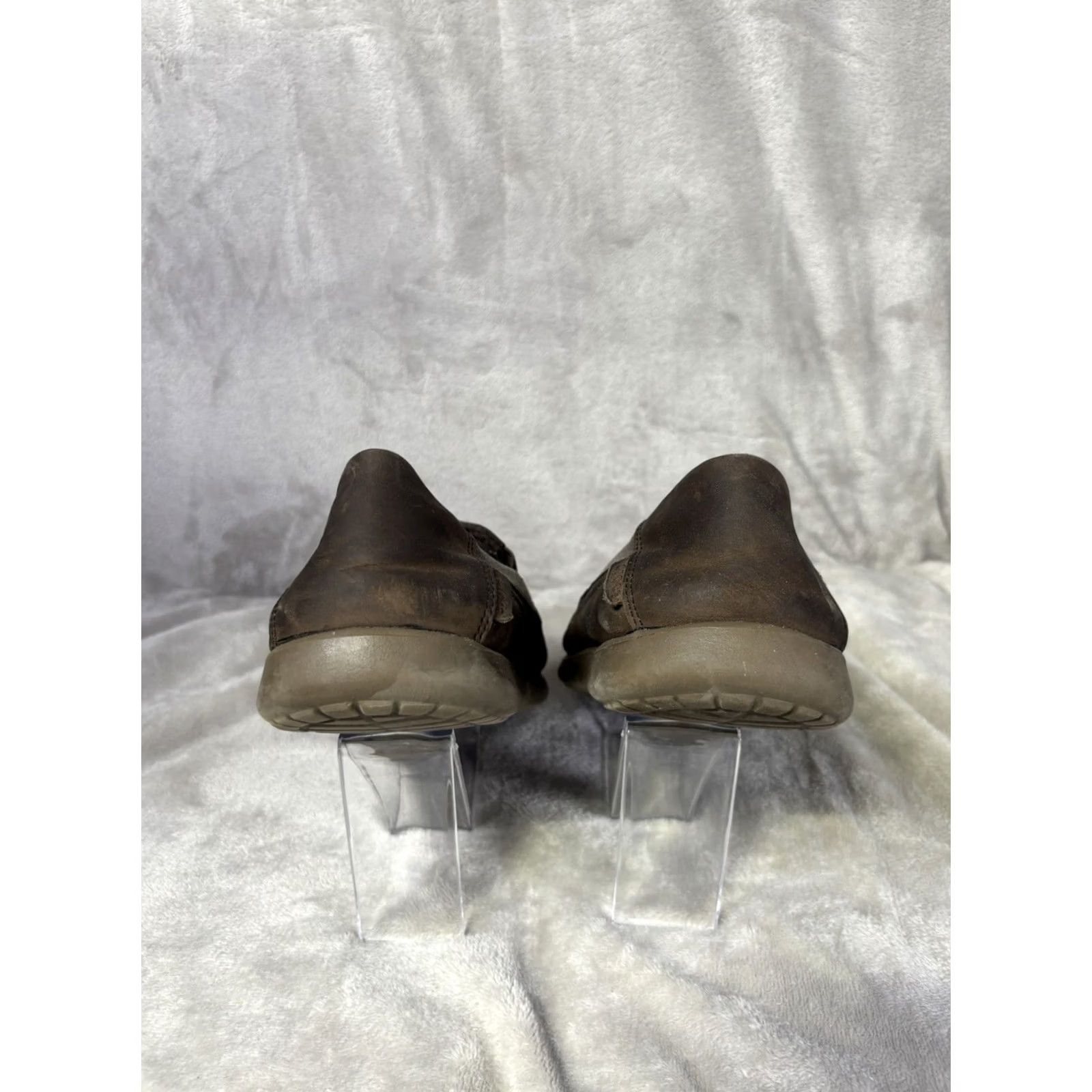 Crocs Men Loafer Casual Slip On Brown 10 M Nylon Fabric 